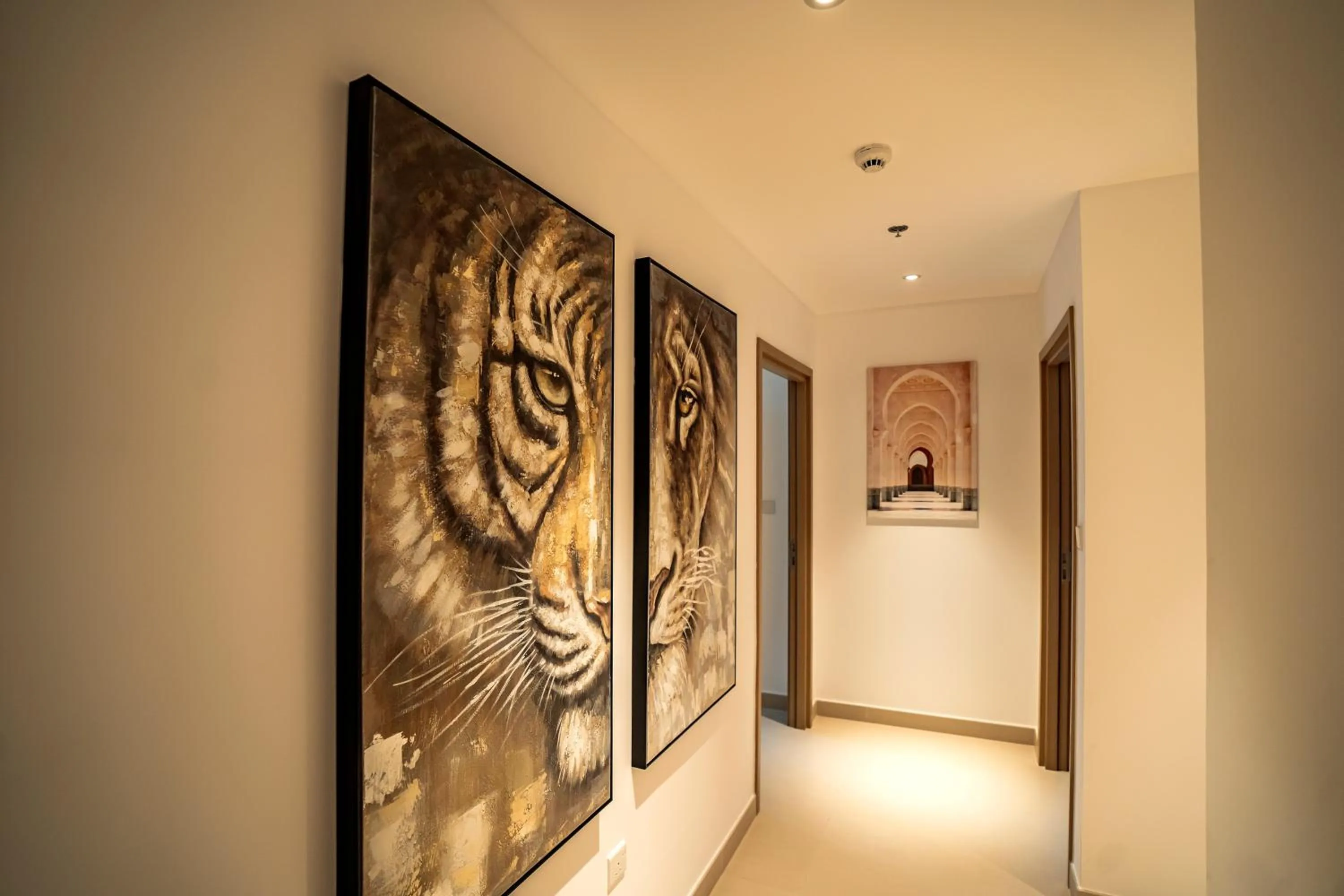 Decorative detail in 3BR Haven with Burj Views by MagnoliasVHR