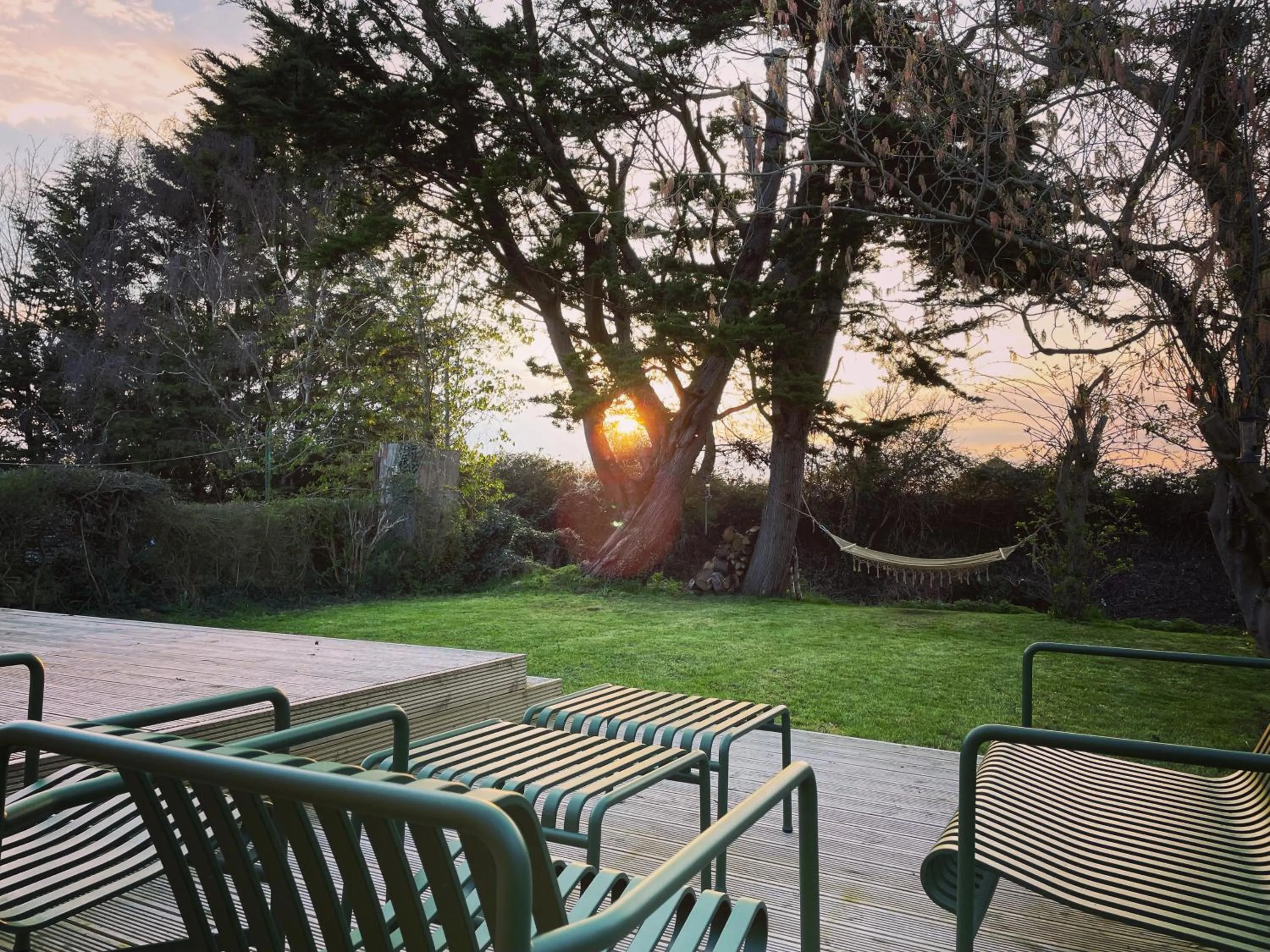 Garden view in Seaside Retreat