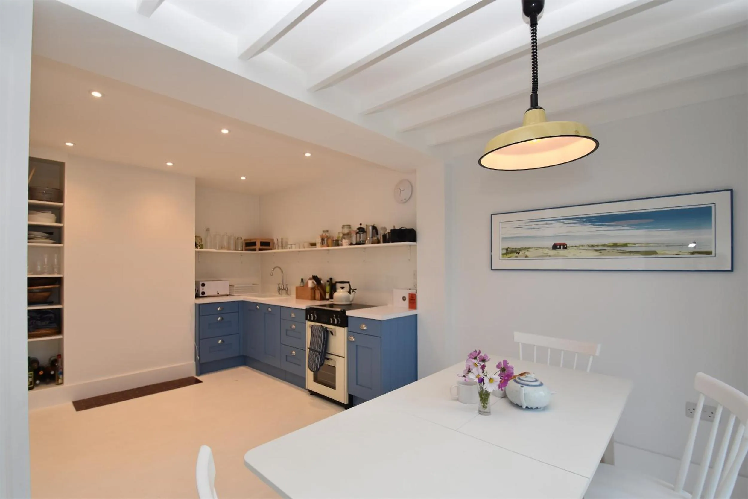 Dining area in Seaside Retreat