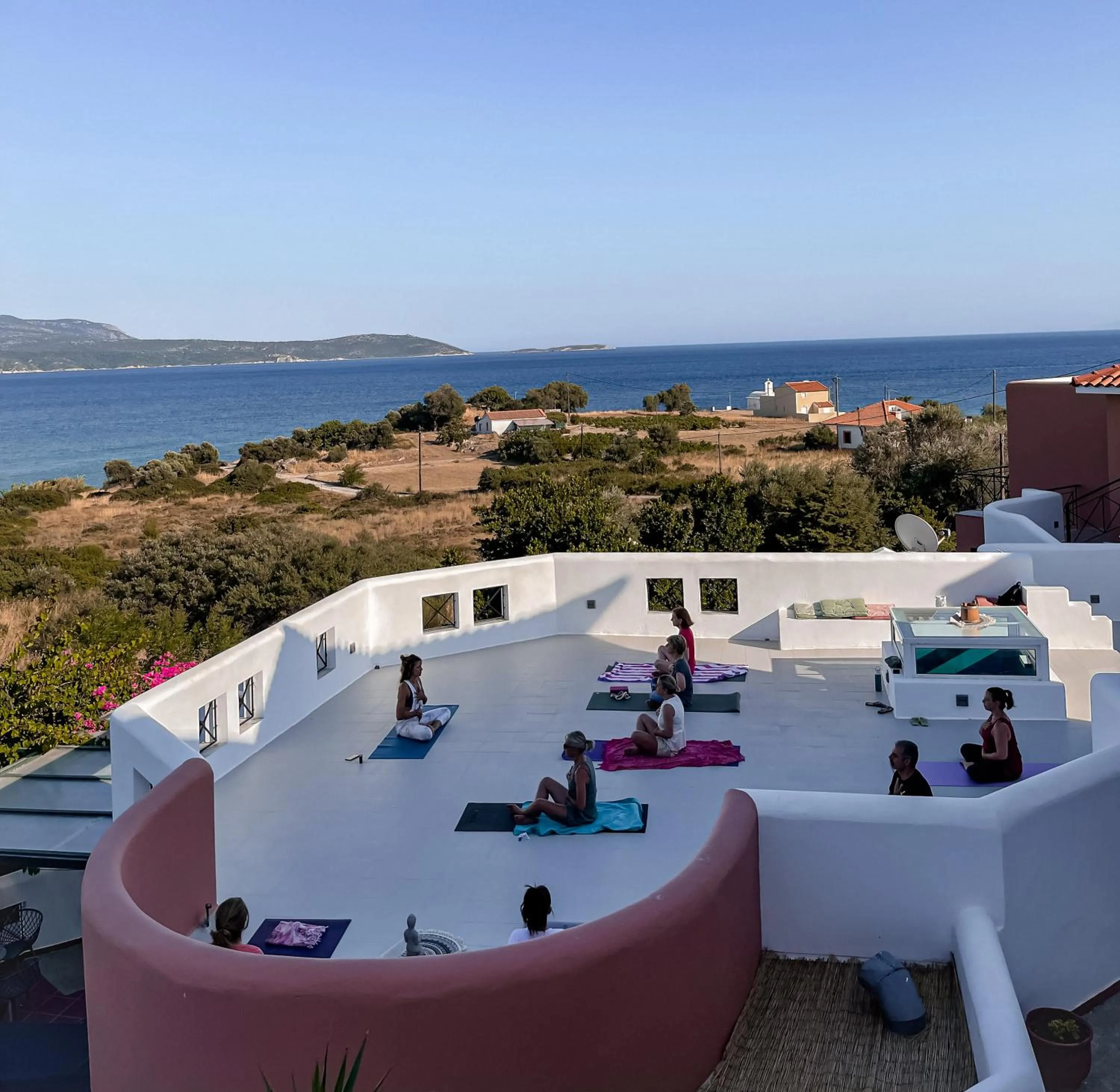 Natural landscape in Nisea Hotel Samos