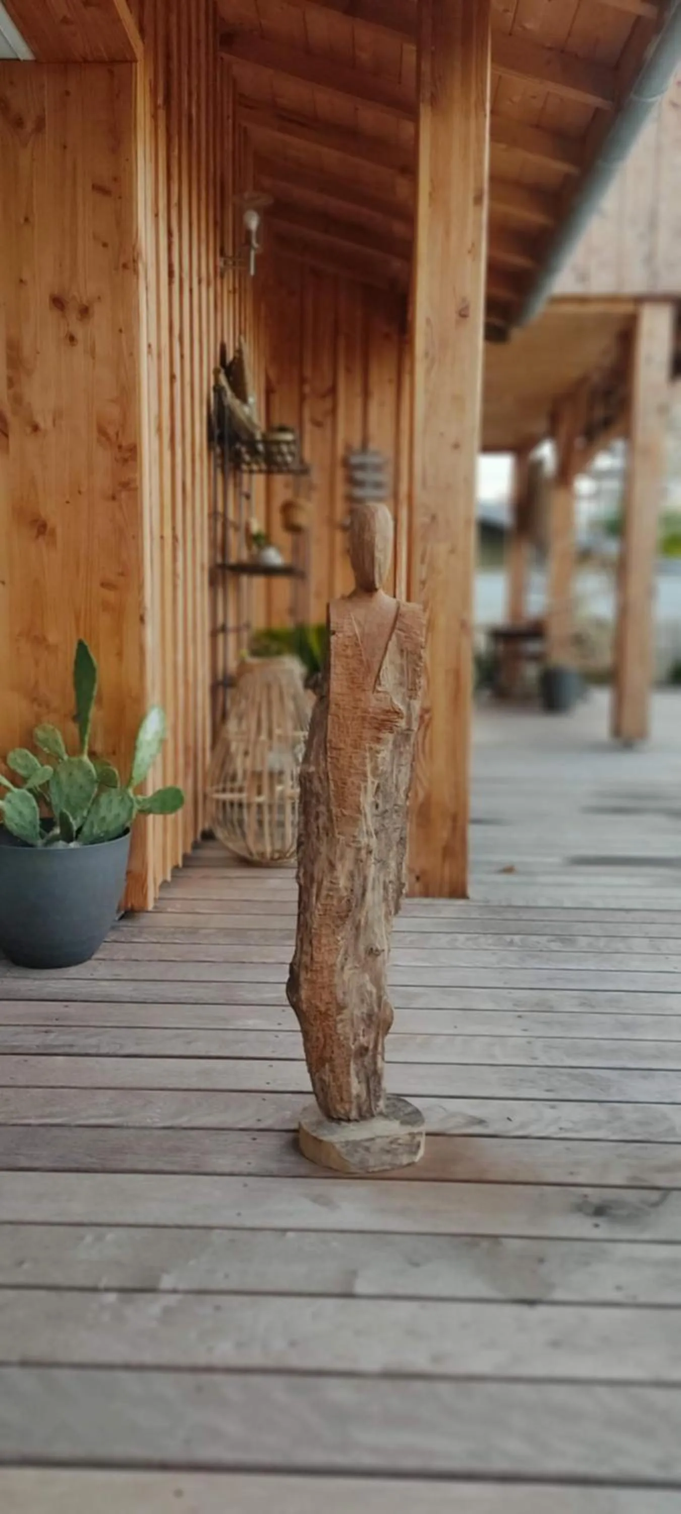 Patio in La Cabane Bohème, Maison d'hôtes Bassin d'Arcachon