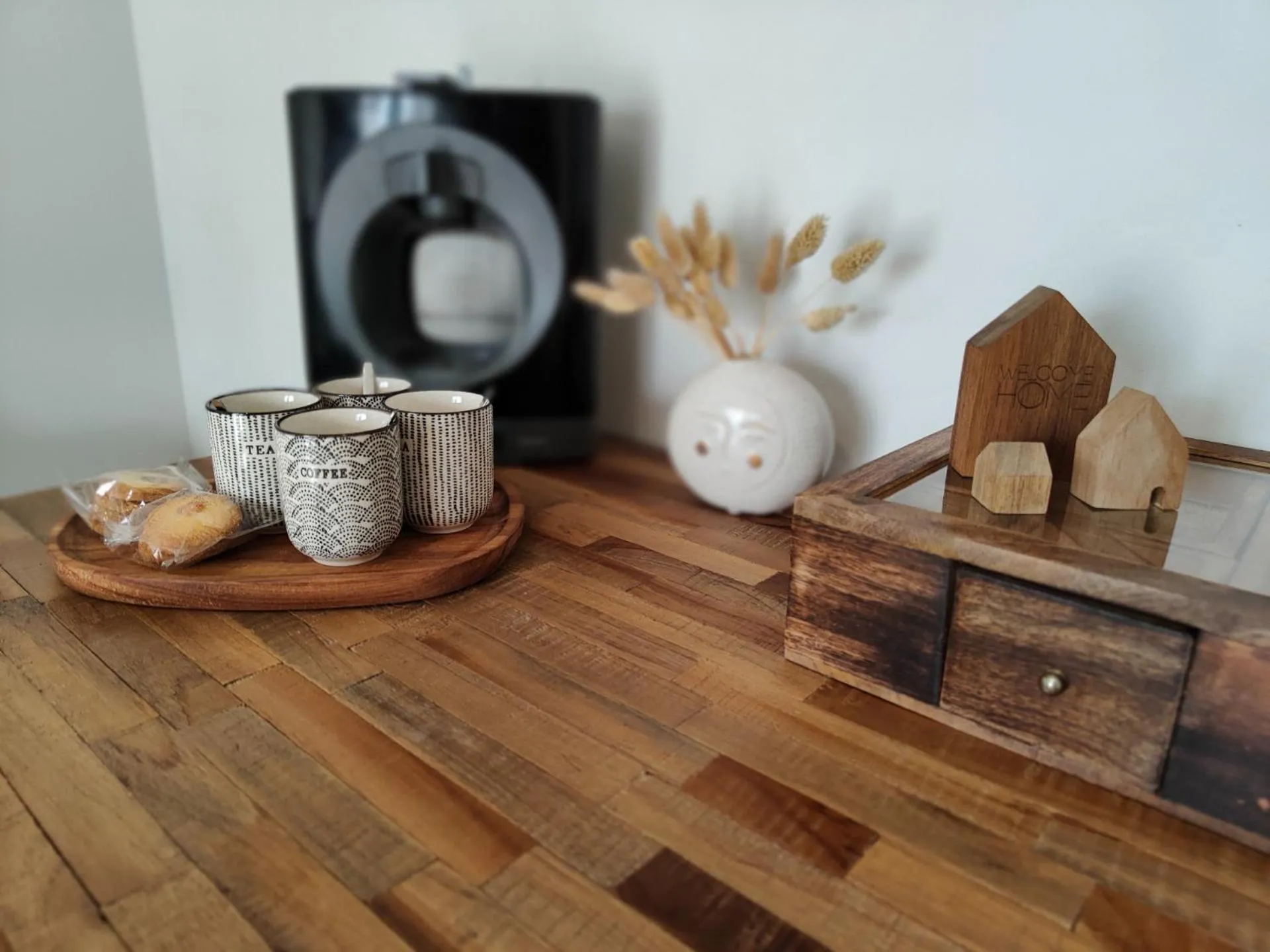 Coffee/tea facilities in La Cabane Bohème, Maison d'hôtes Bassin d'Arcachon