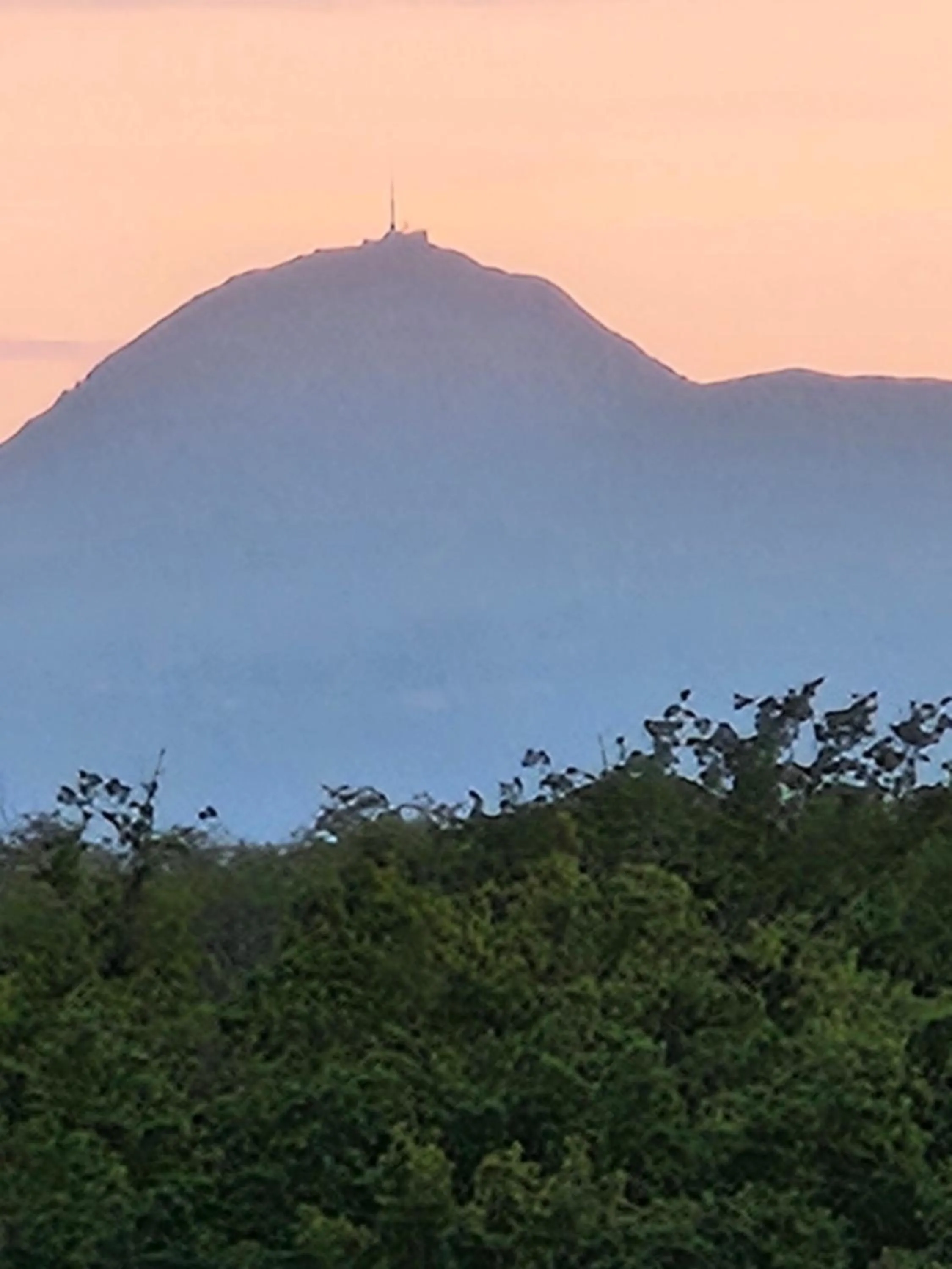 Mountain view in Château de MontSablé
