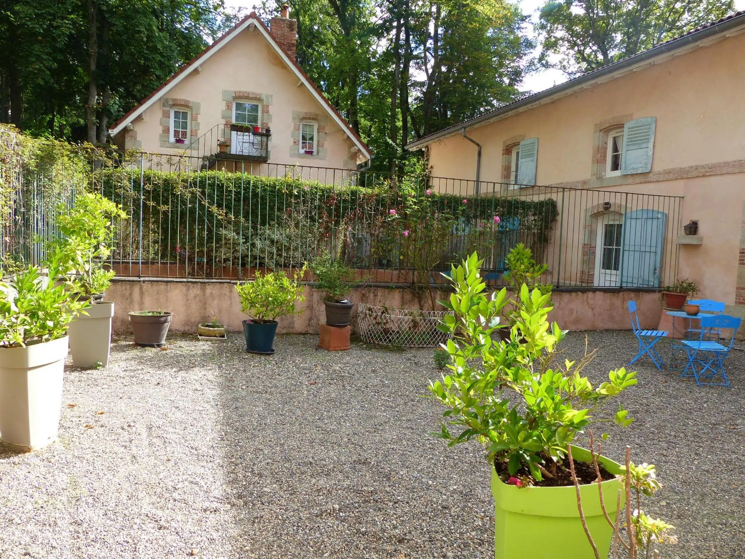 Patio in Château de MontSablé