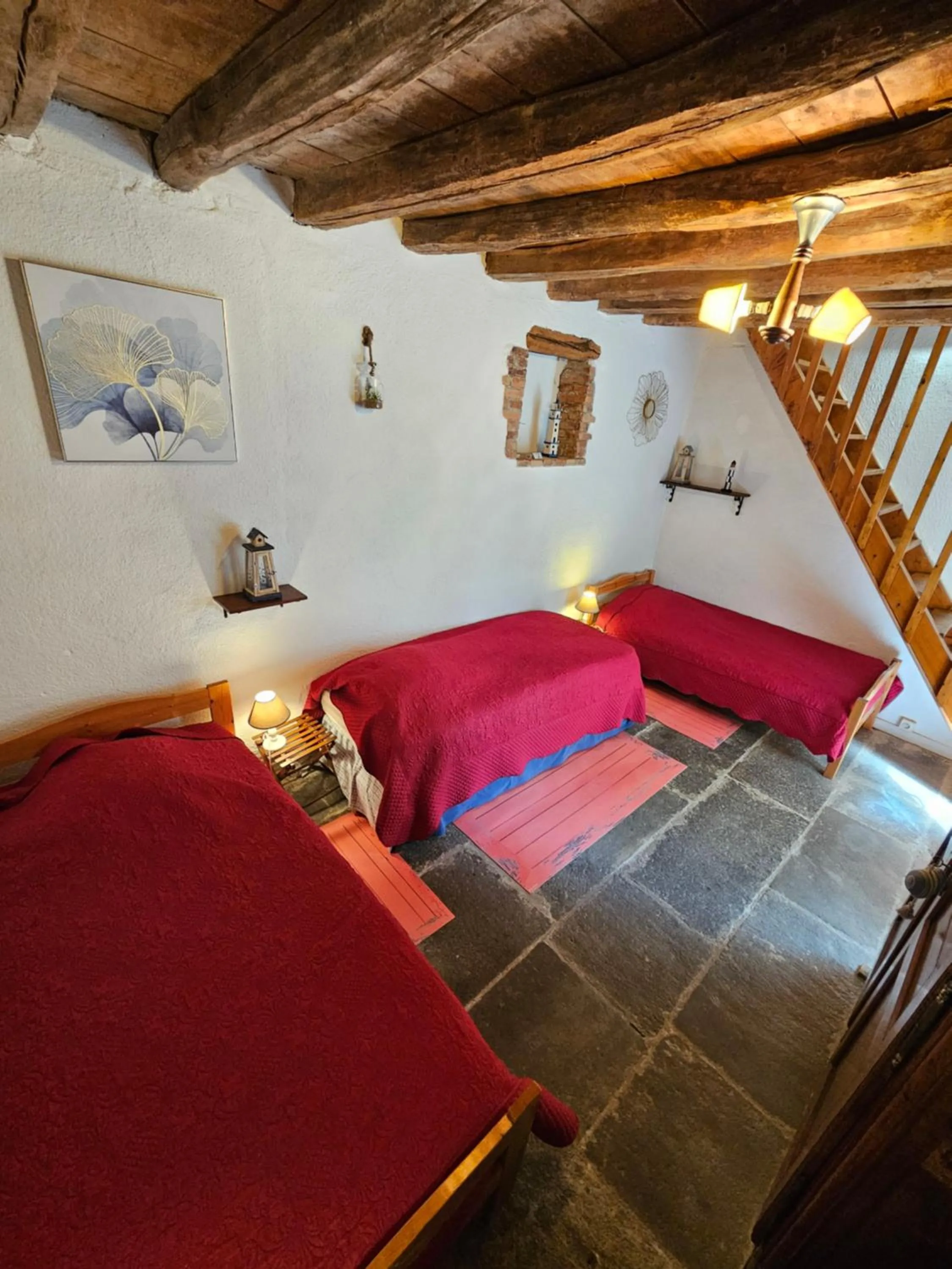 Bed in Château de MontSablé