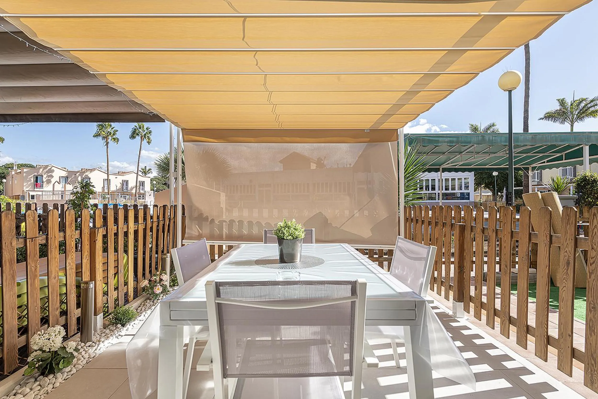 Balcony/Terrace in Villetta Green oasis club