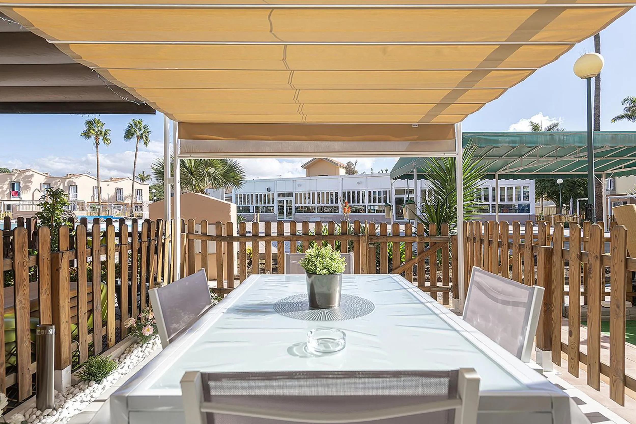 Balcony/Terrace in Villetta Green oasis club