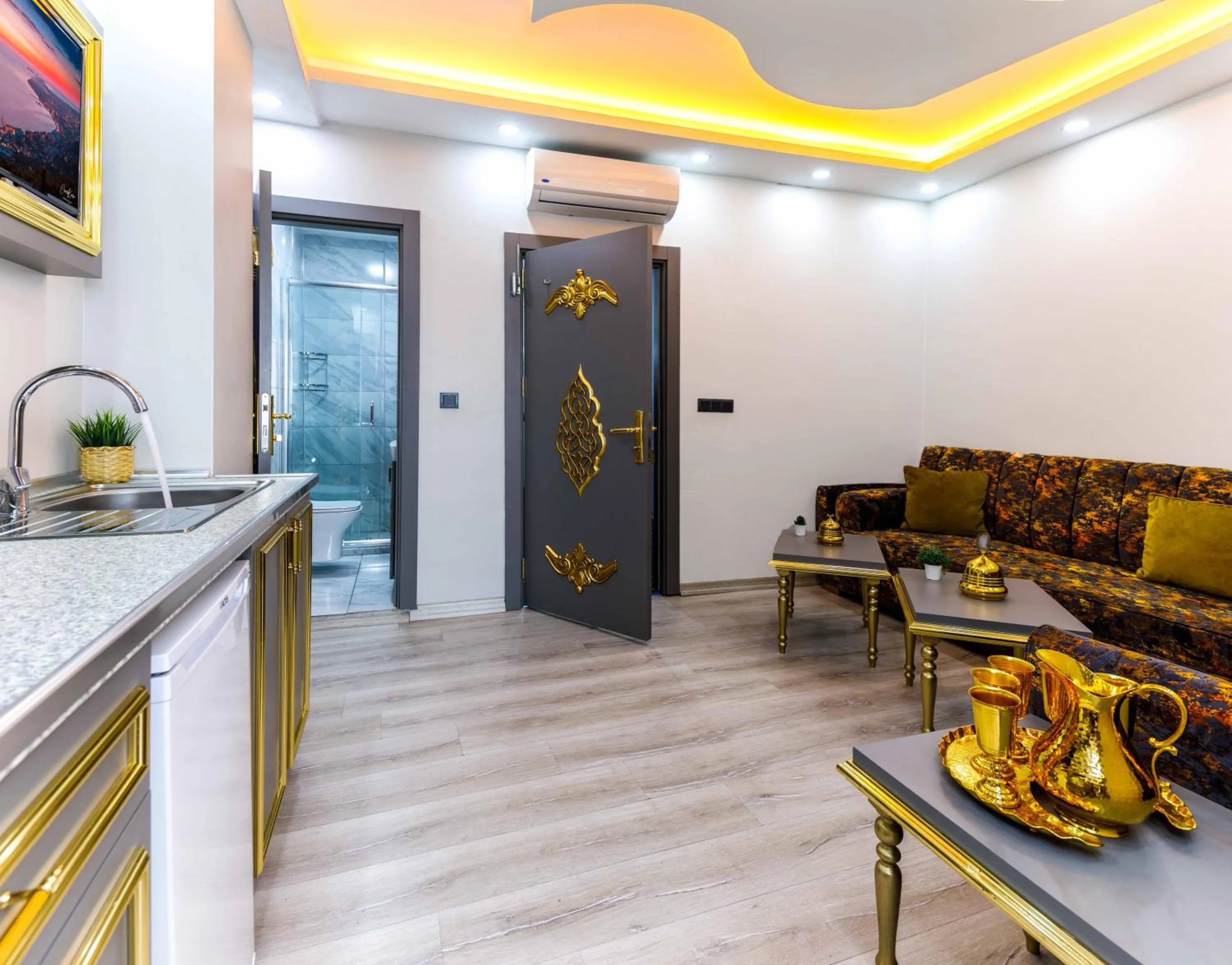 Kitchen or kitchenette in Santa Rio Taxim