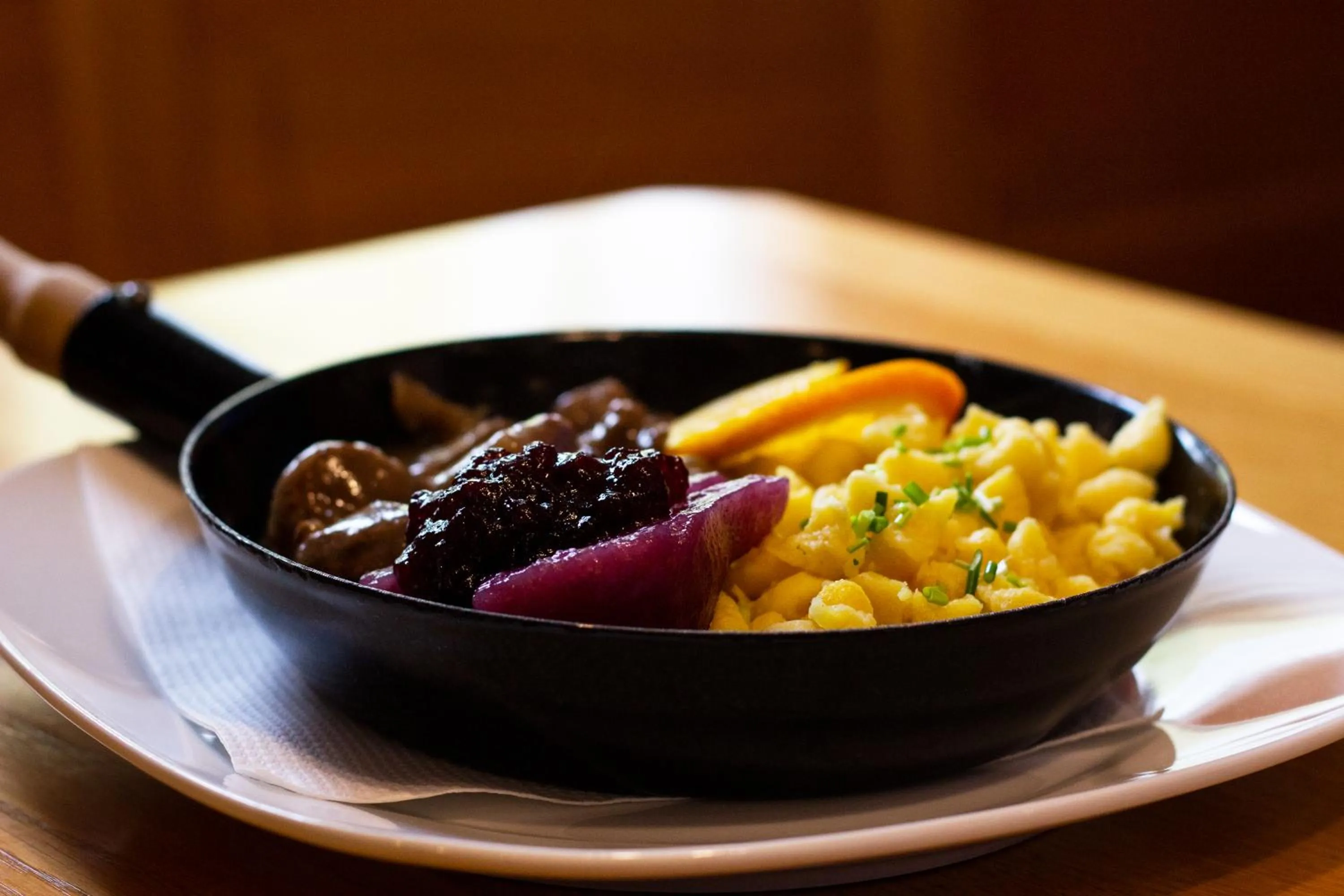 Food and drinks in Gasthof Dreiländereck