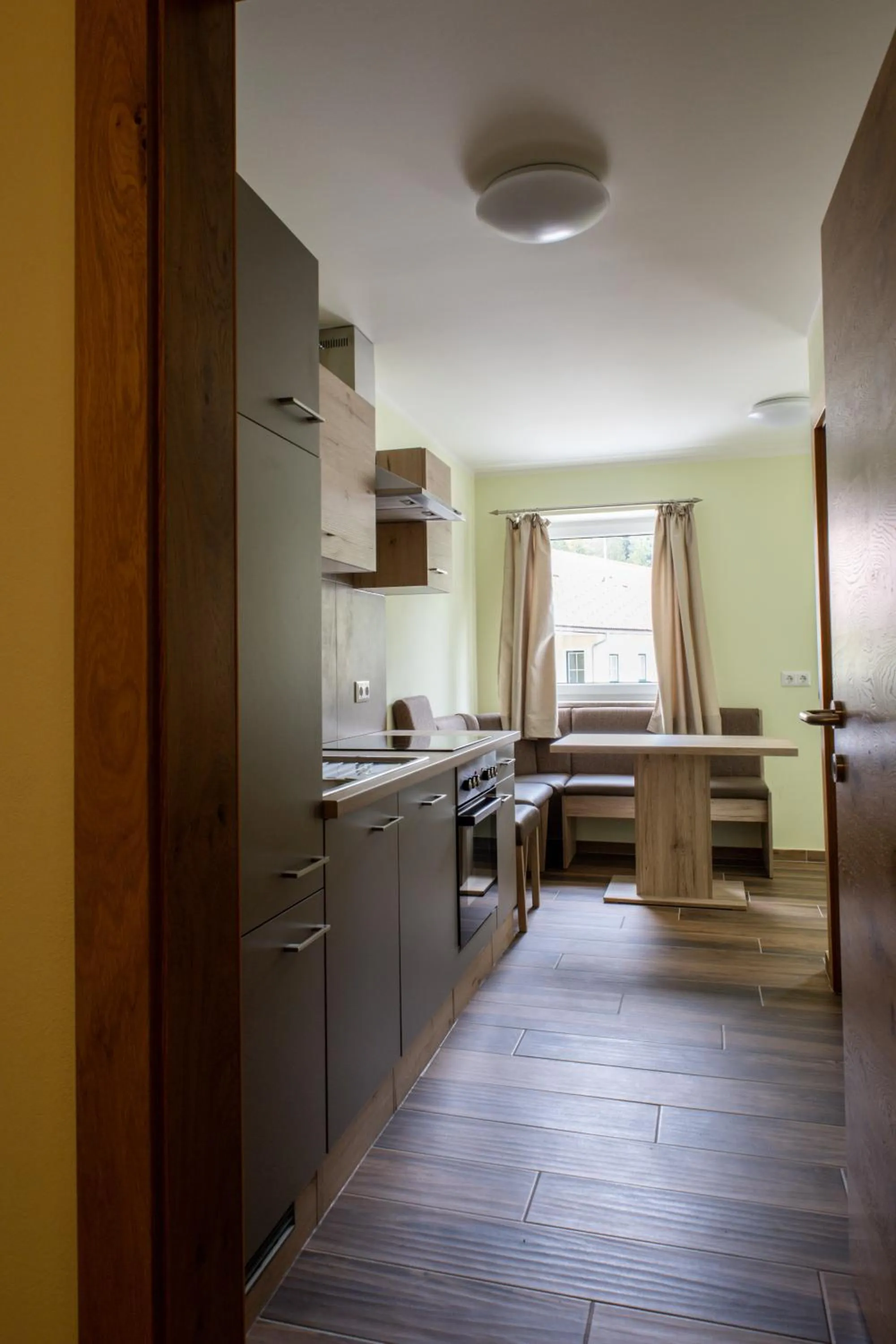 Kitchen or kitchenette in Gasthof Dreiländereck