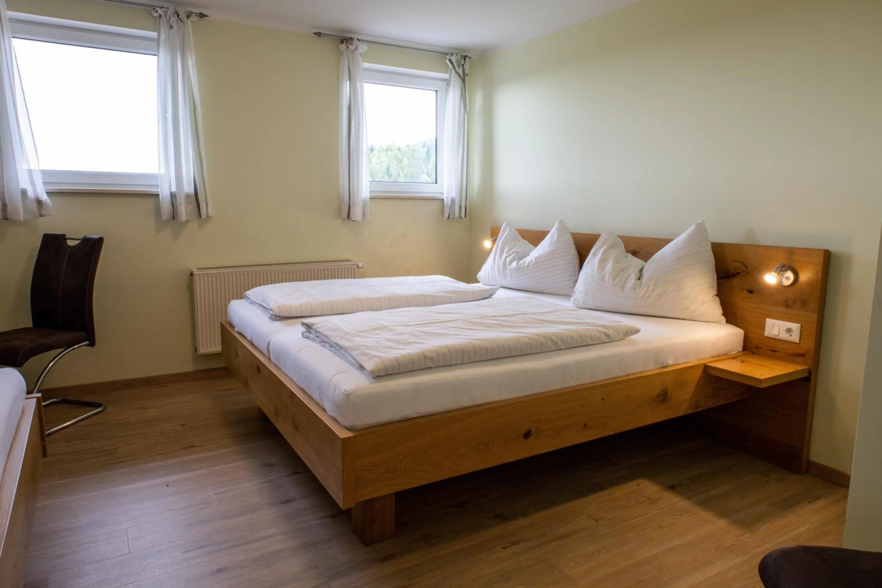 Bed in Gasthof Dreiländereck