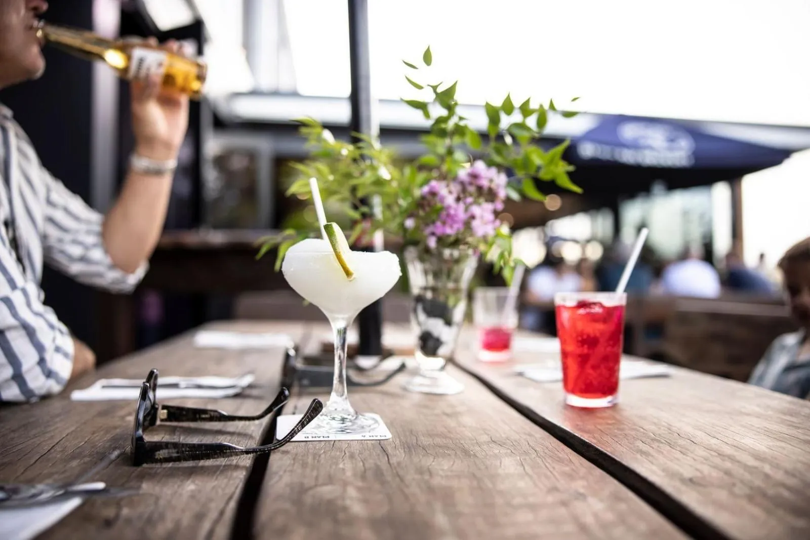 Patio in The Seaview Tavern Motel