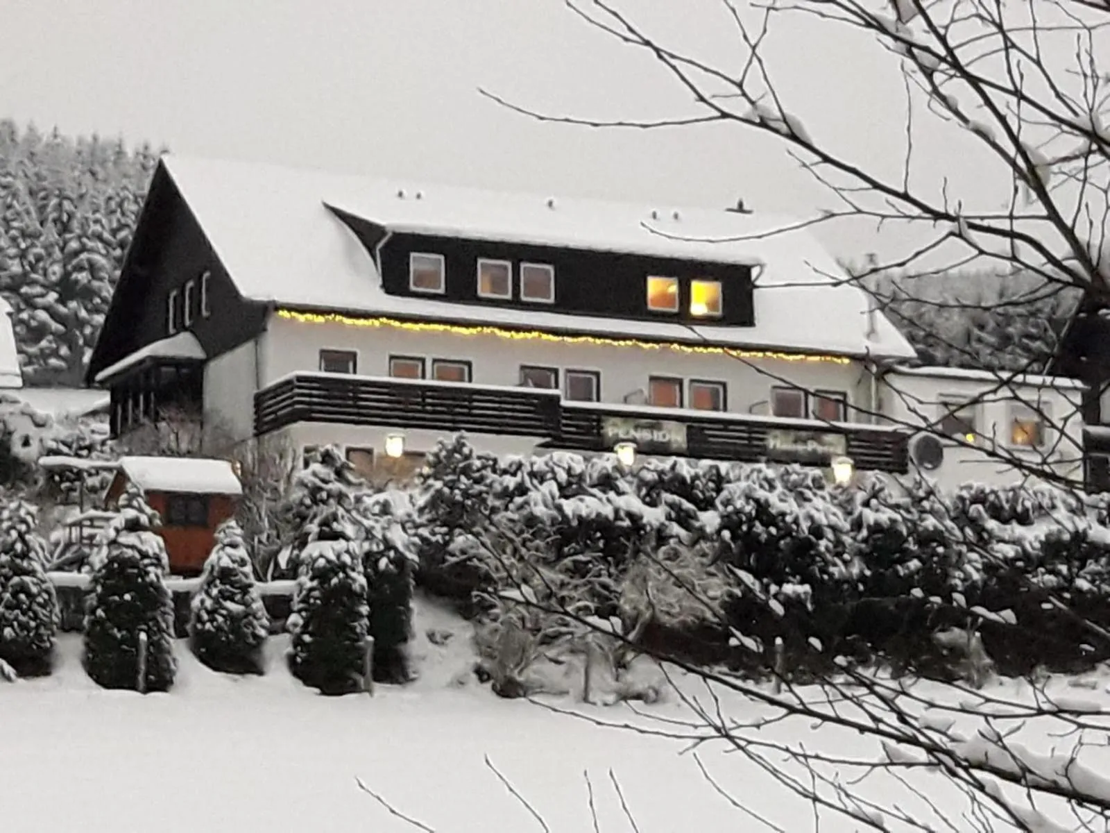 Property building in Pension Sauerland