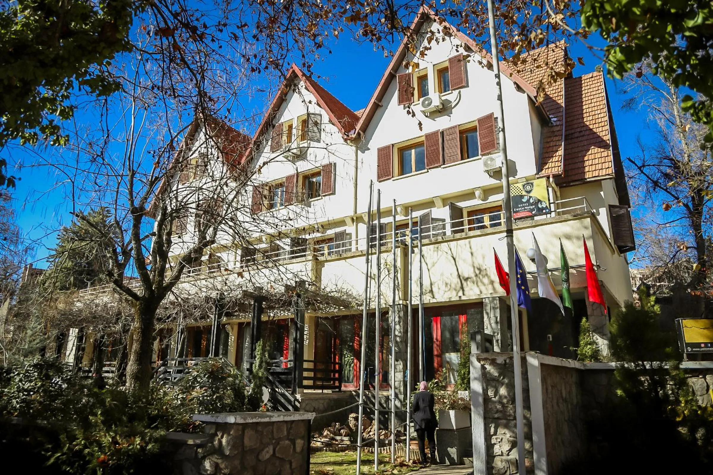 Property building in Hotel Perce Neige