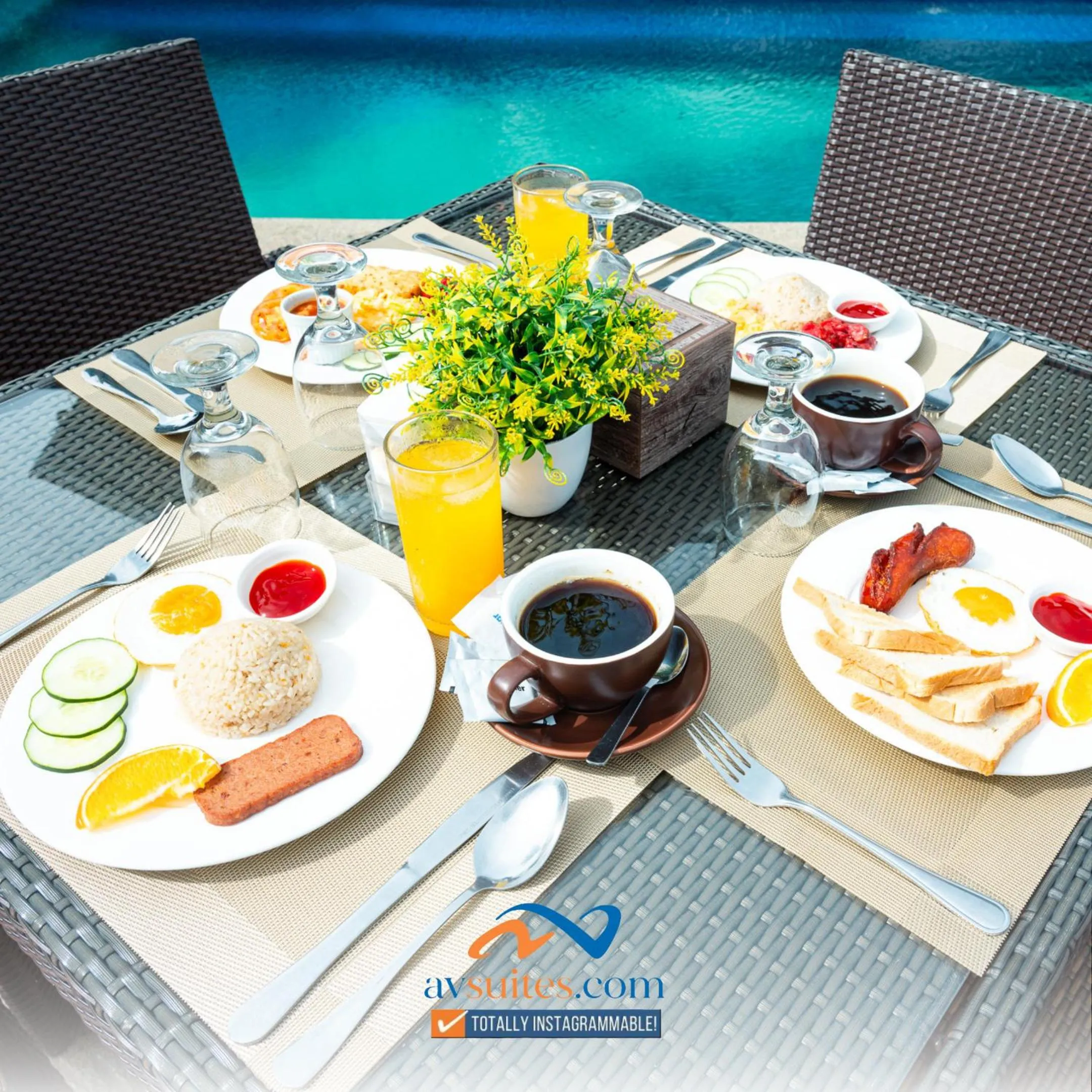 Breakfast in AV Suites