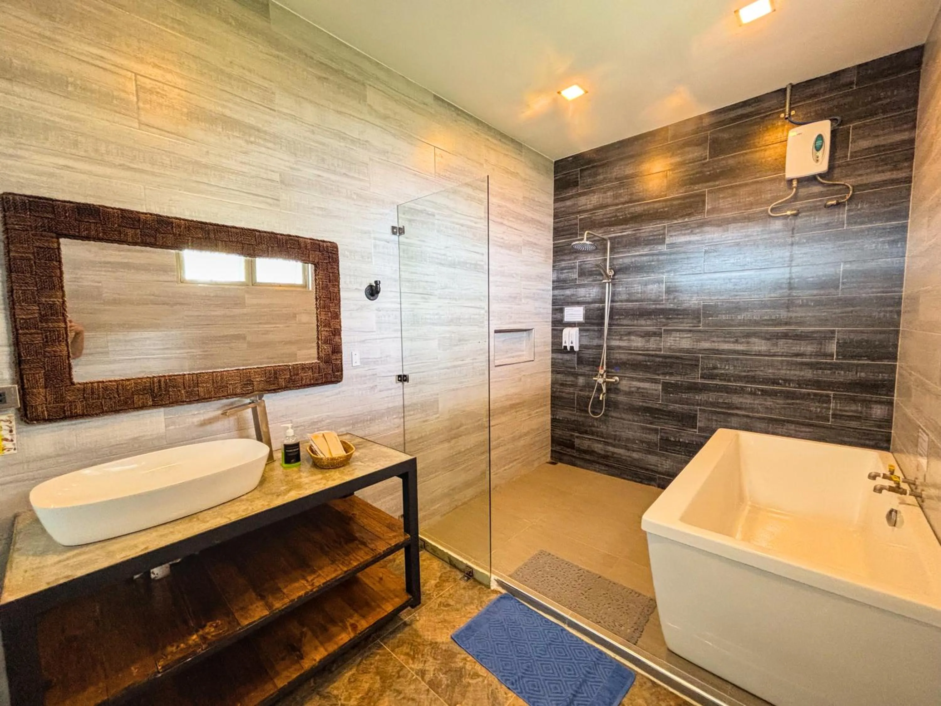 Shower in AV Suites