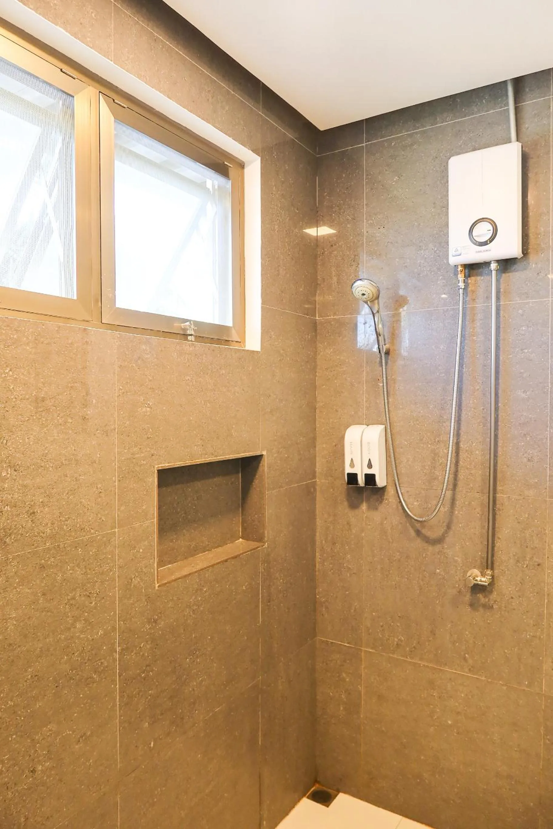 Shower in AV Suites