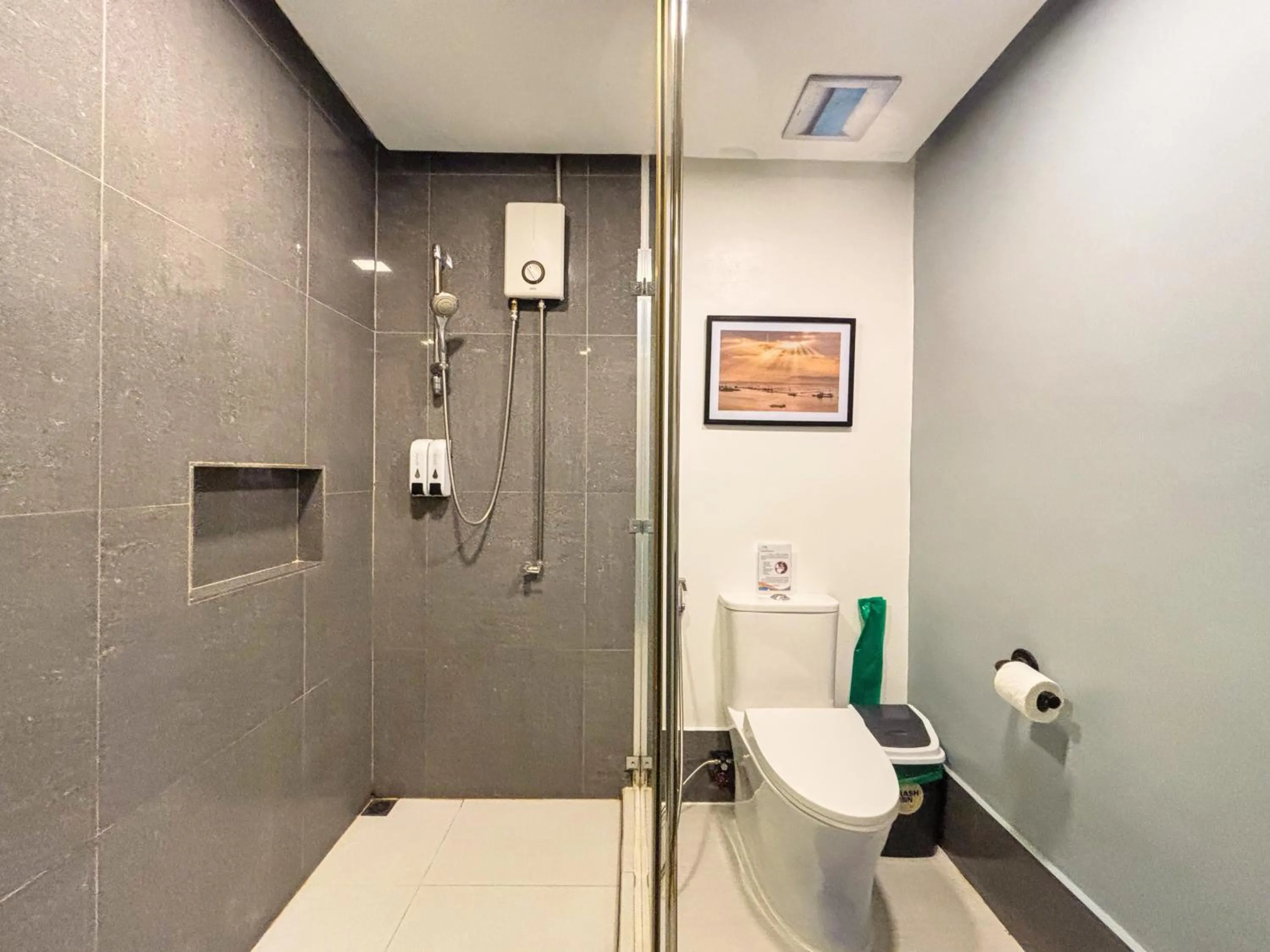 Shower in AV Suites