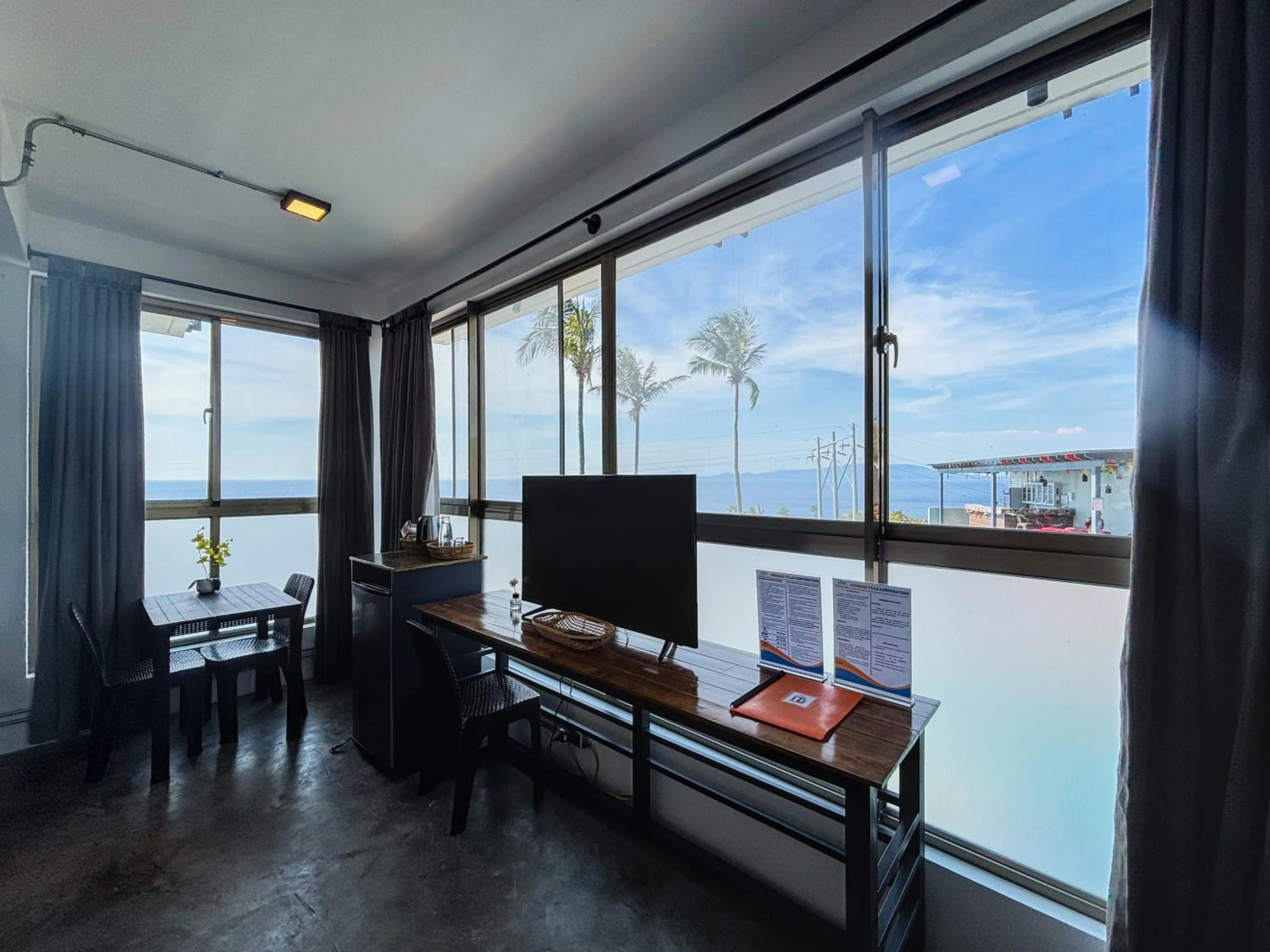 Dining area in AV Suites
