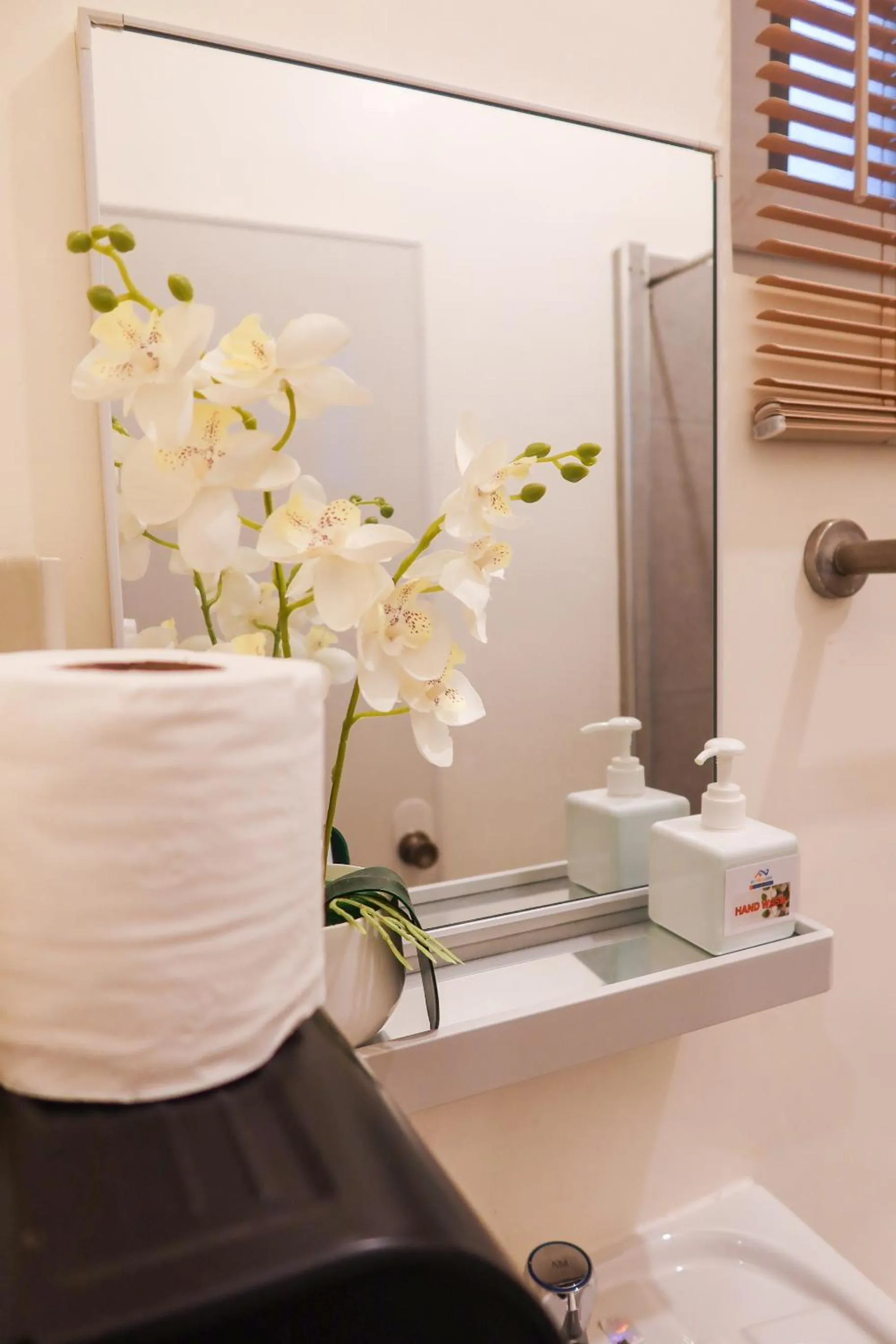 Bathroom in AV Suites