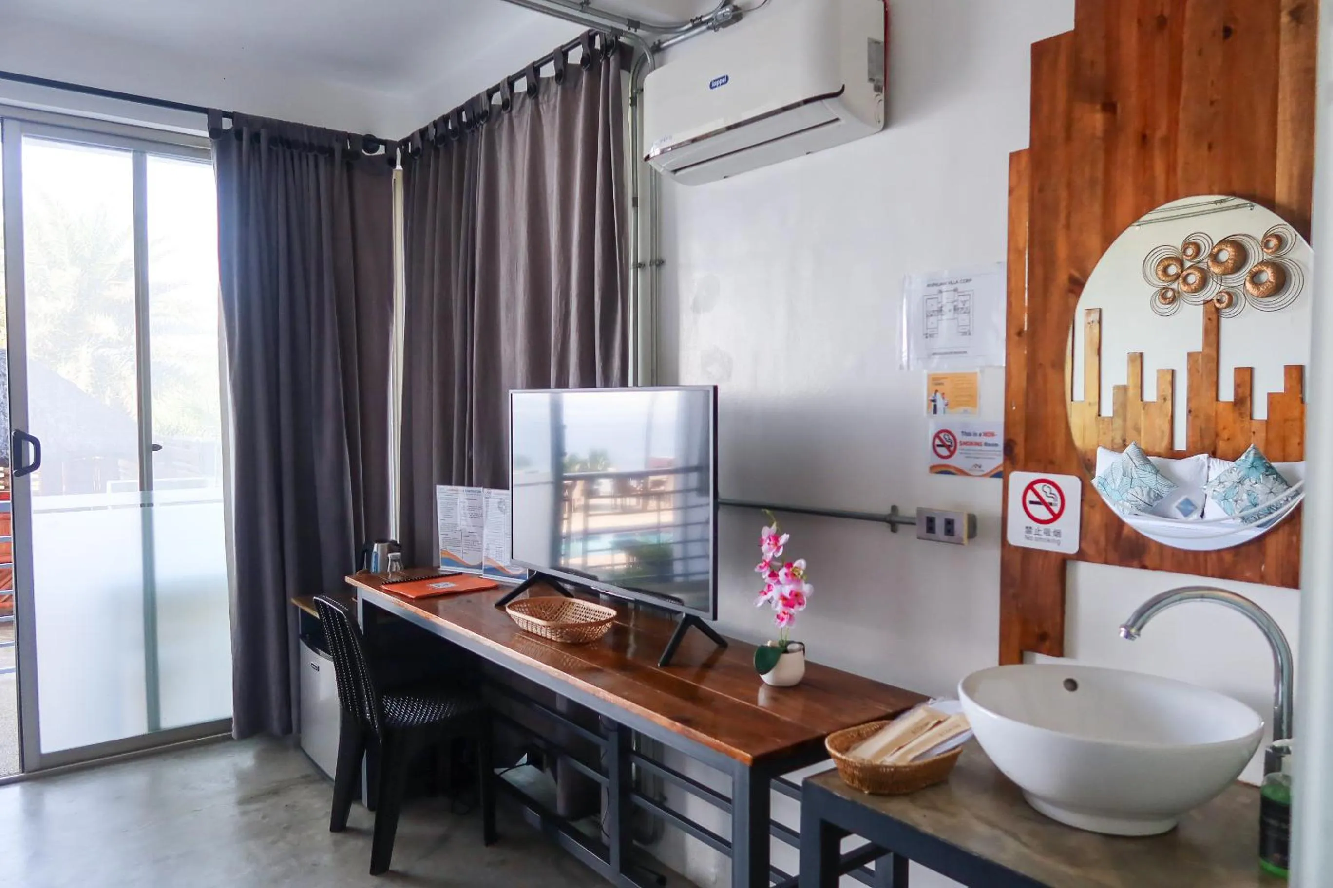 Seating area in AV Suites