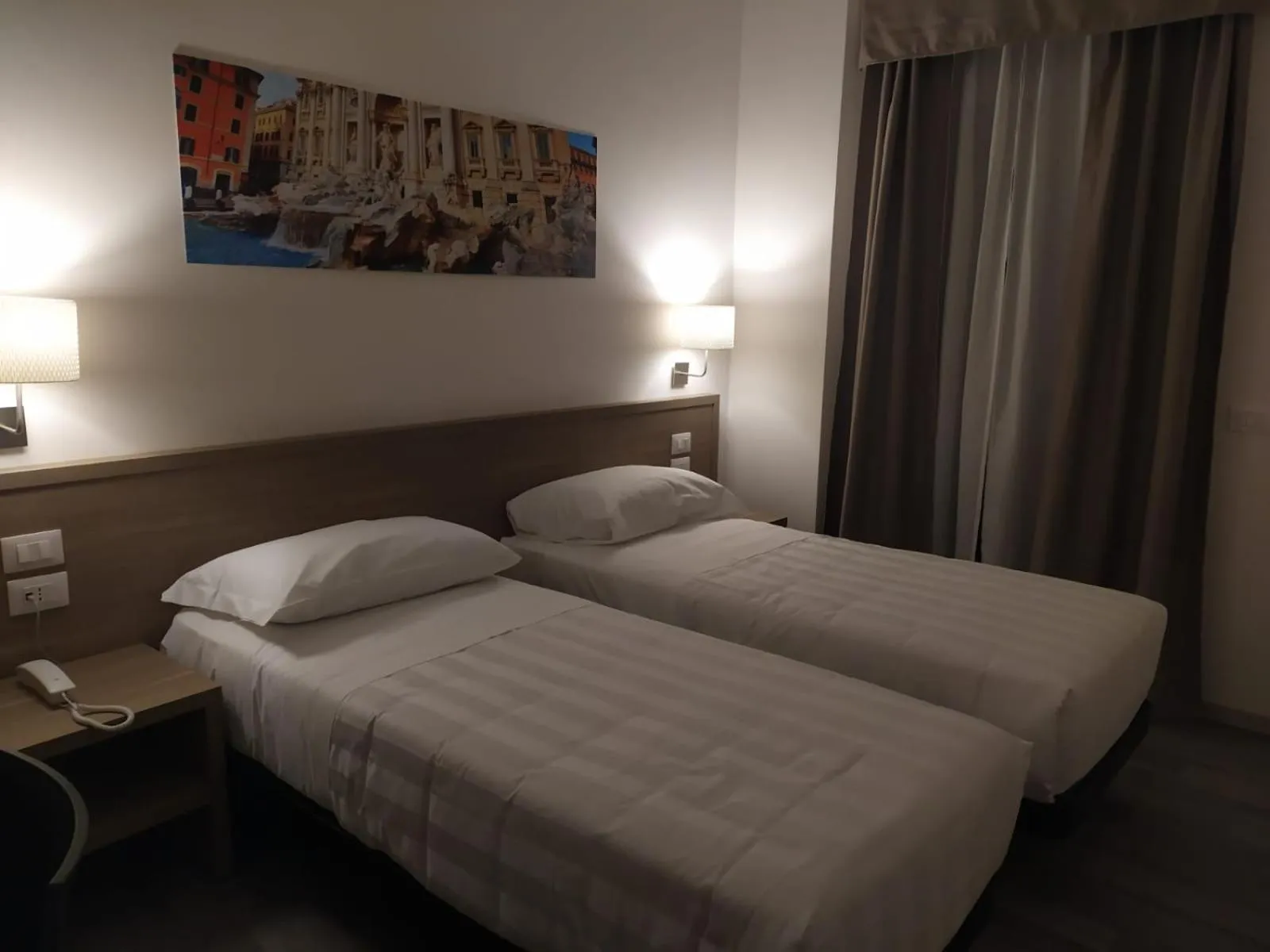 Bed in Hotel Nova Domus Aurelia