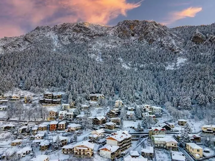 Bird's eye view in Elati Electra's Cozy House