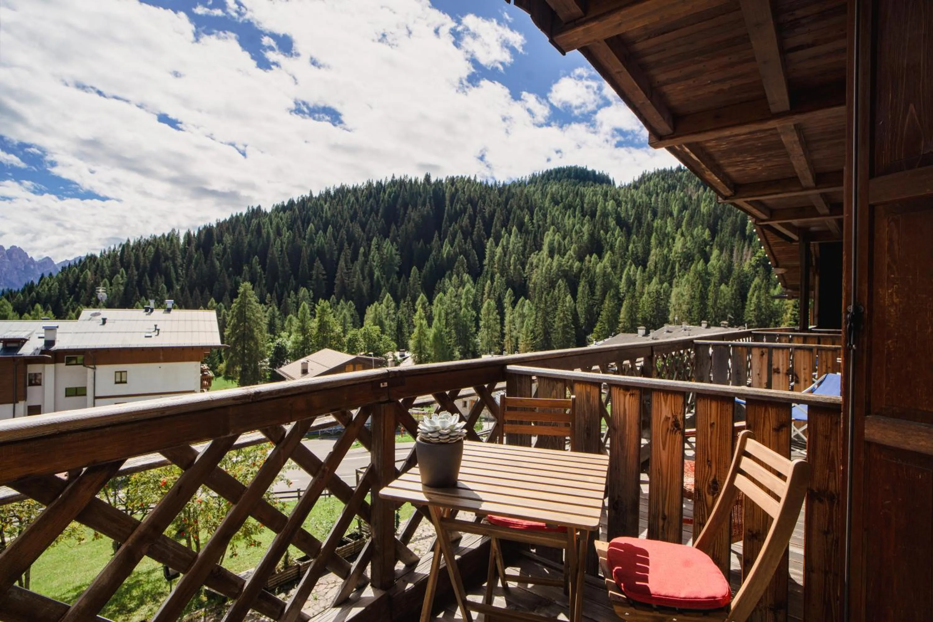 Mountain view in Hotel Sporting