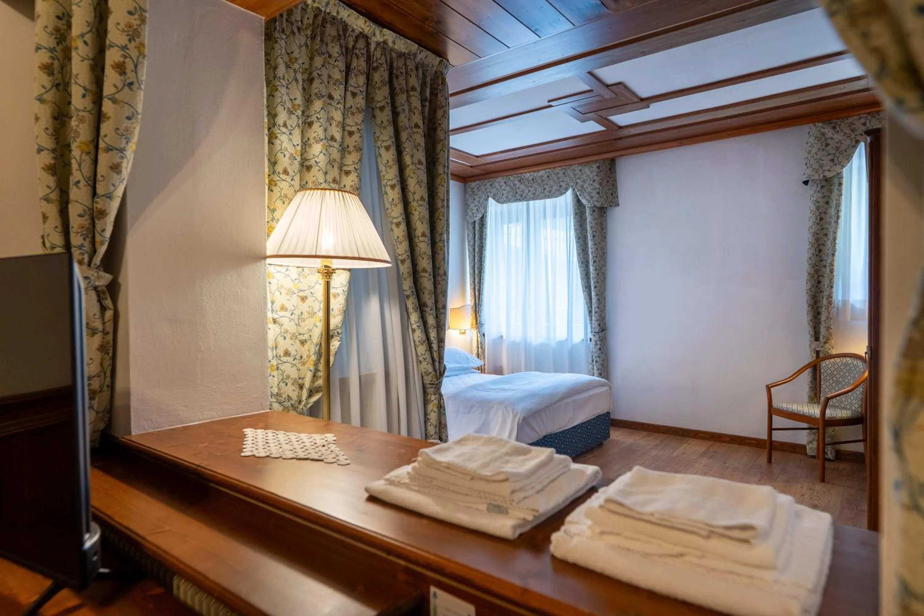 Bed in Hotel Sporting