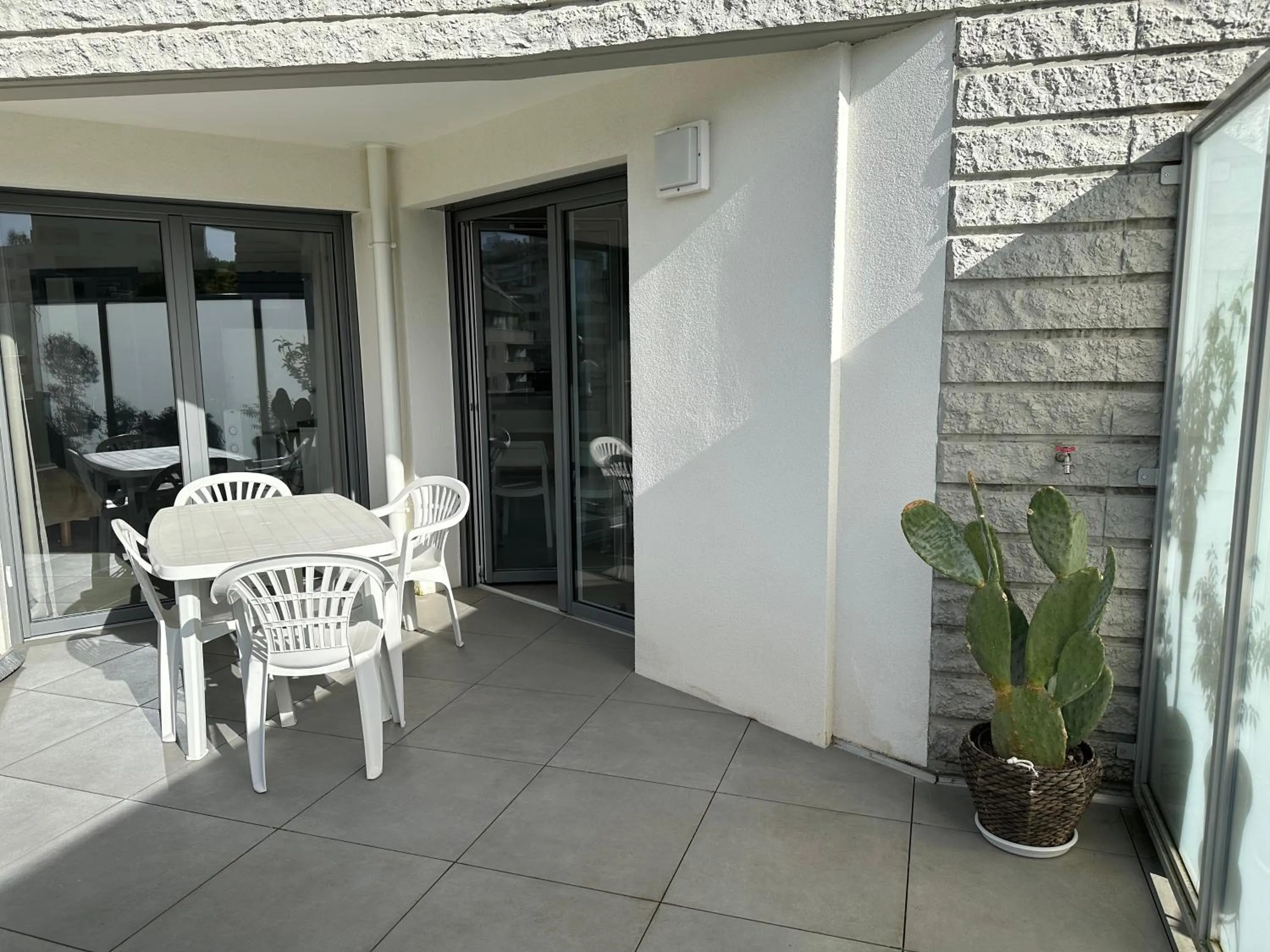 Balcony/Terrace in A la belle quatrième étoile