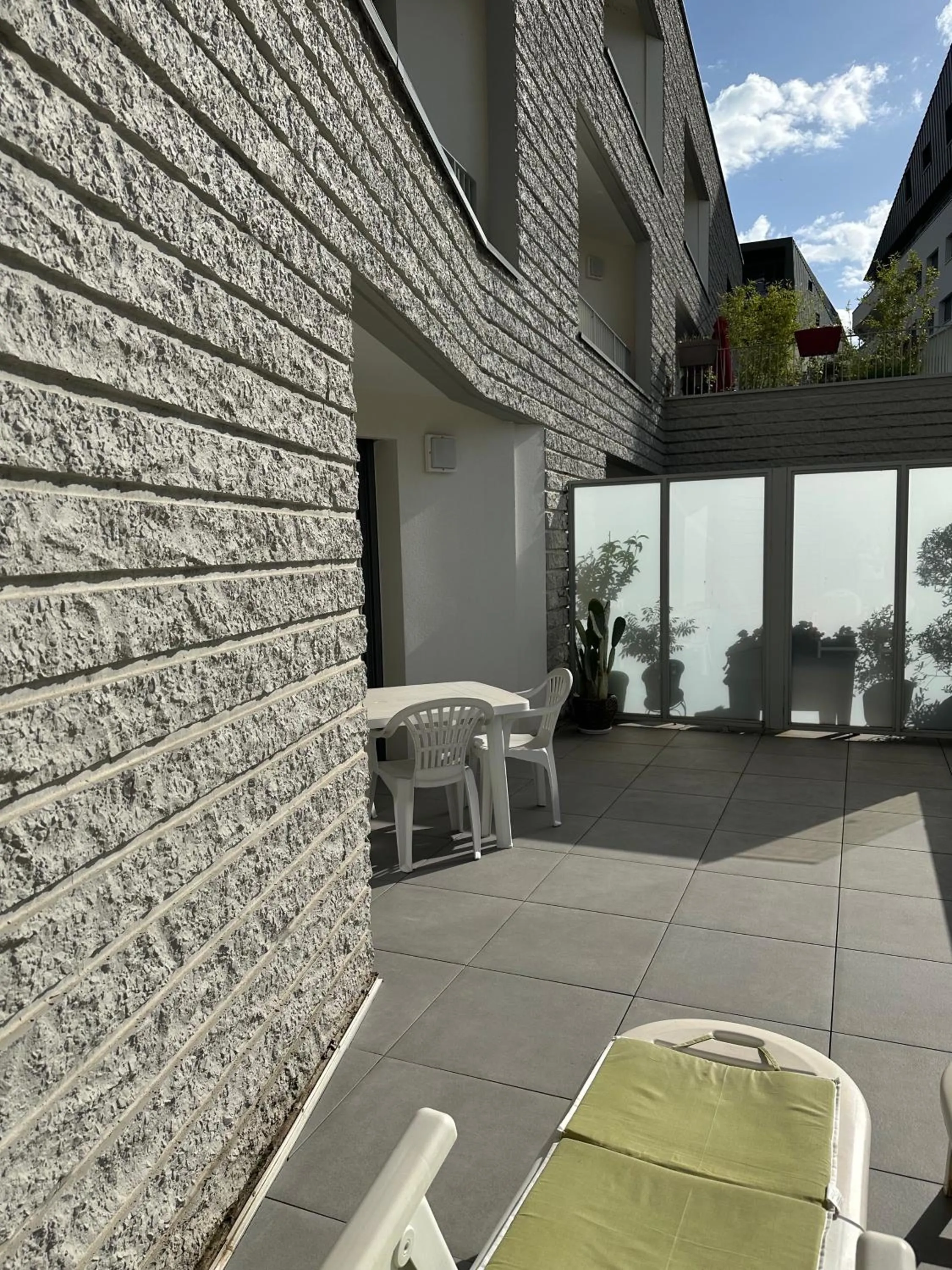 Balcony/Terrace in A la belle quatrième étoile