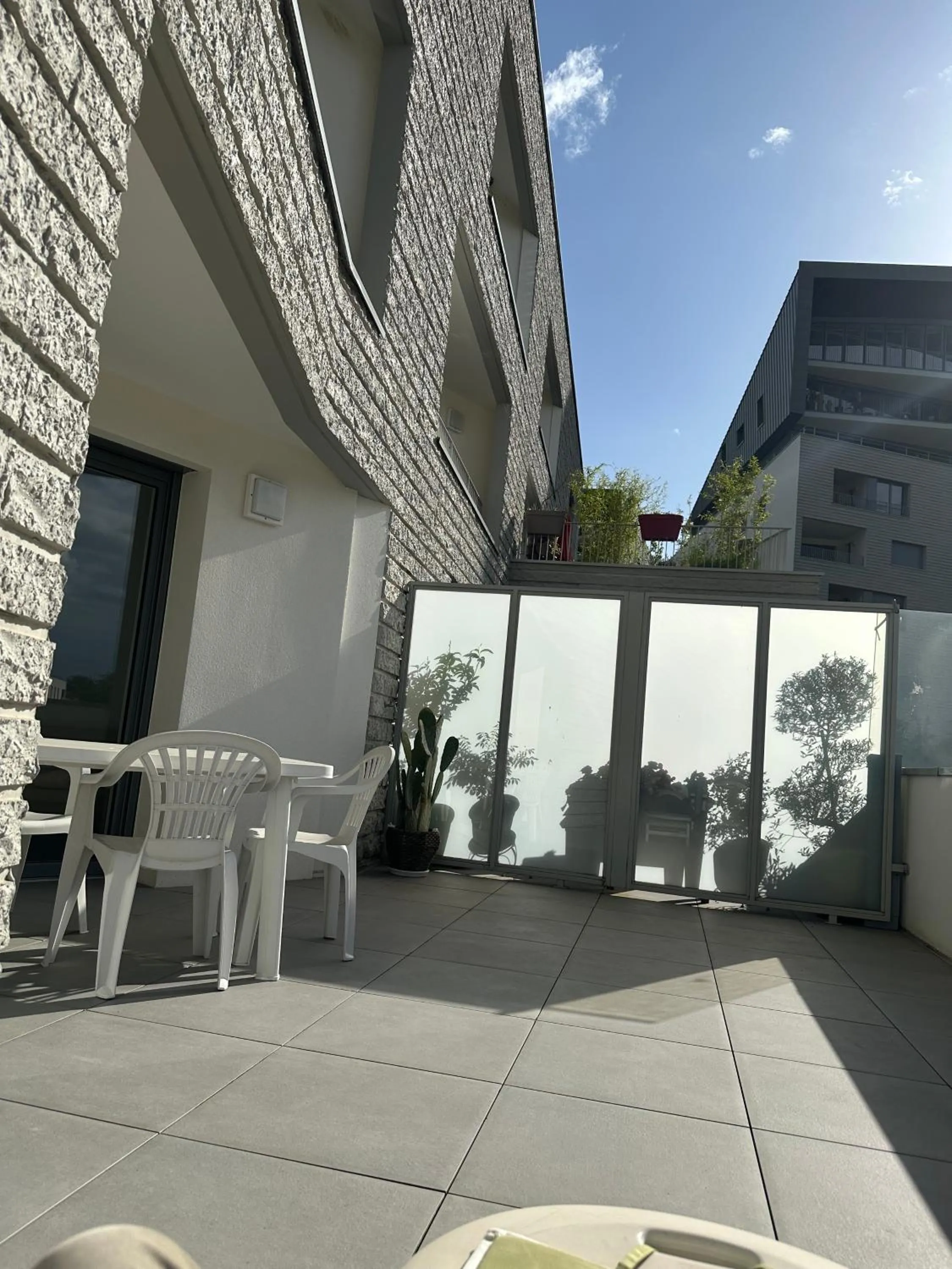 Patio in A la belle quatrième étoile