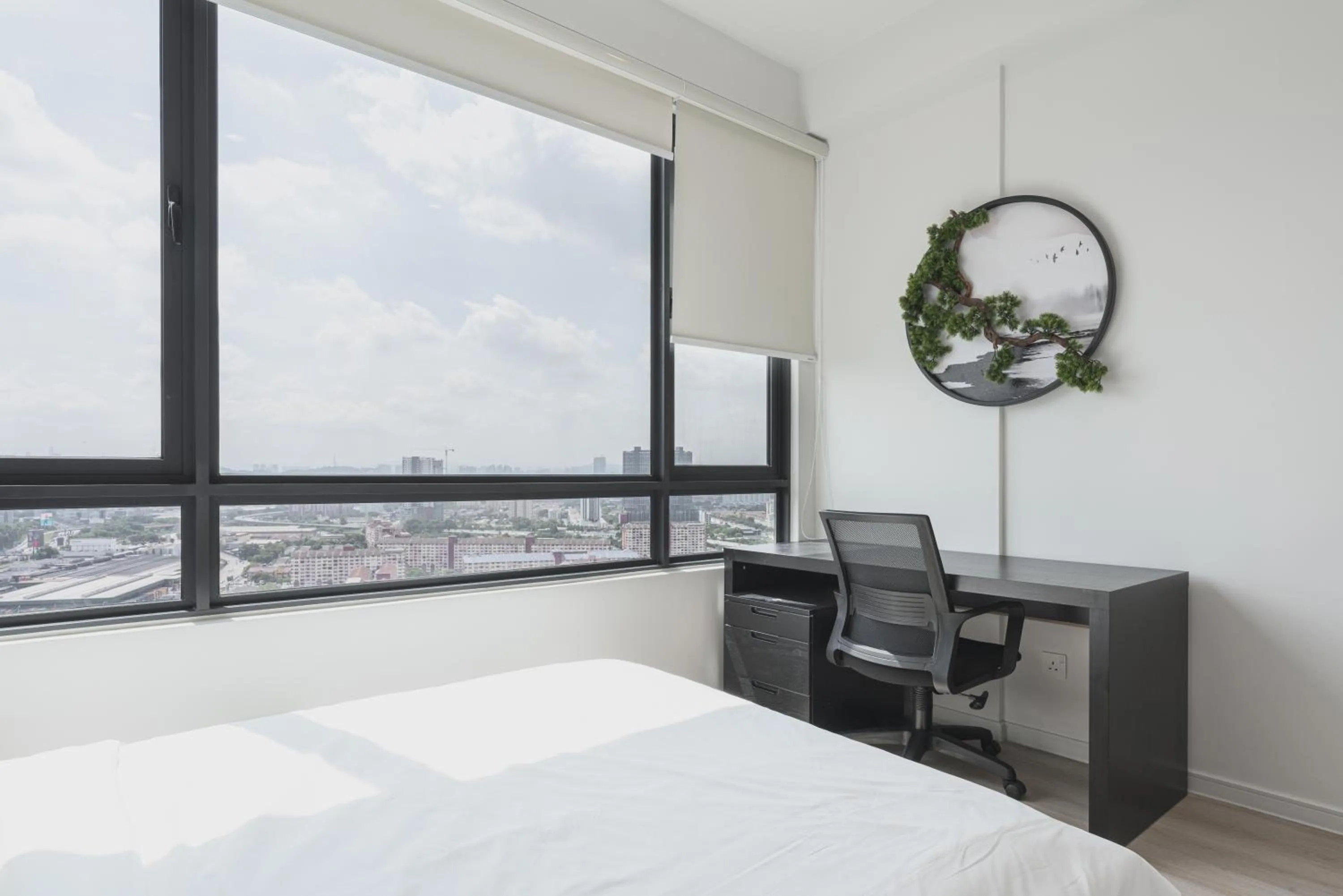 City view, Bed in Greenfield Residence Bandar Sunway by Airhost