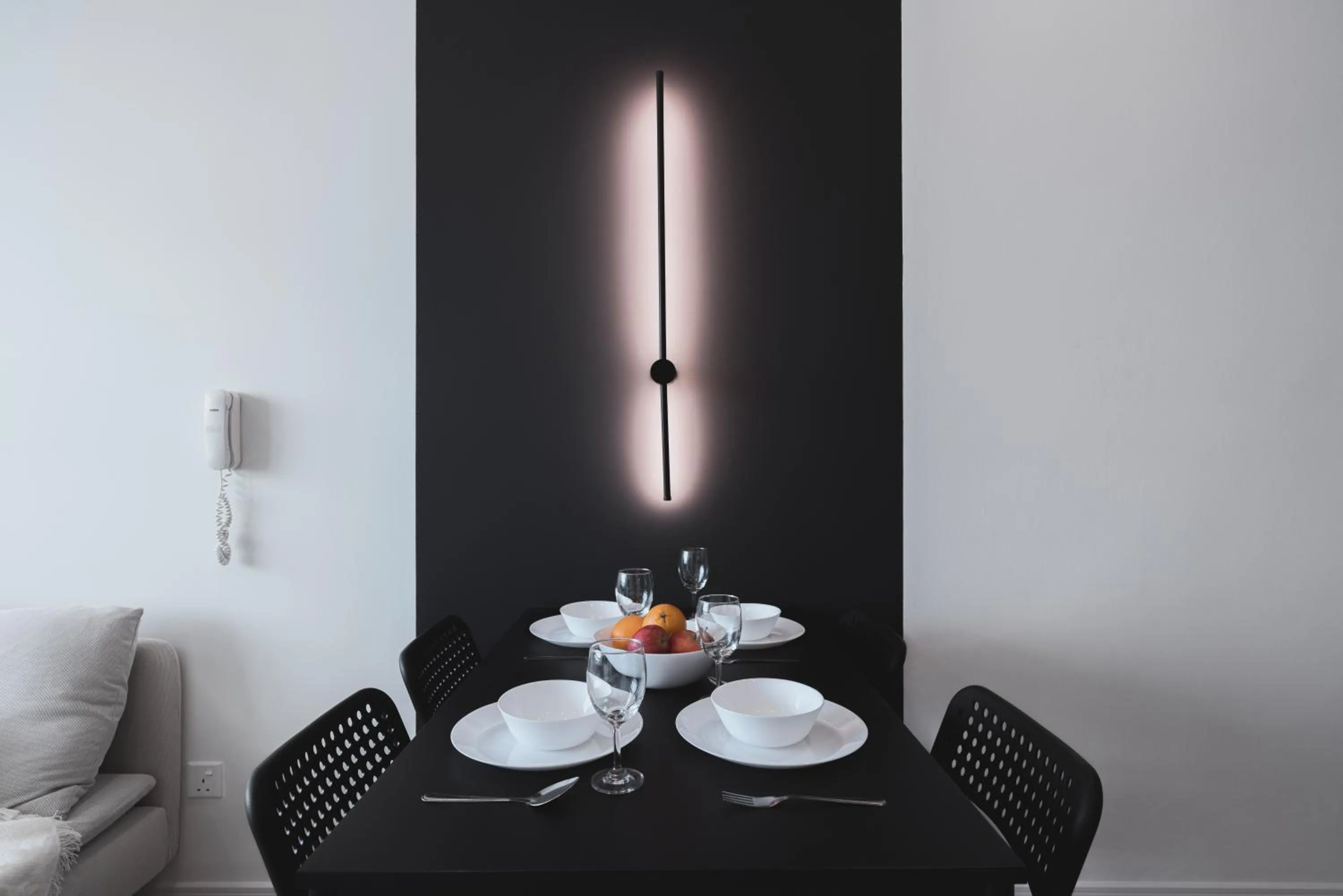 Dining area in Greenfield Residence Bandar Sunway by Airhost