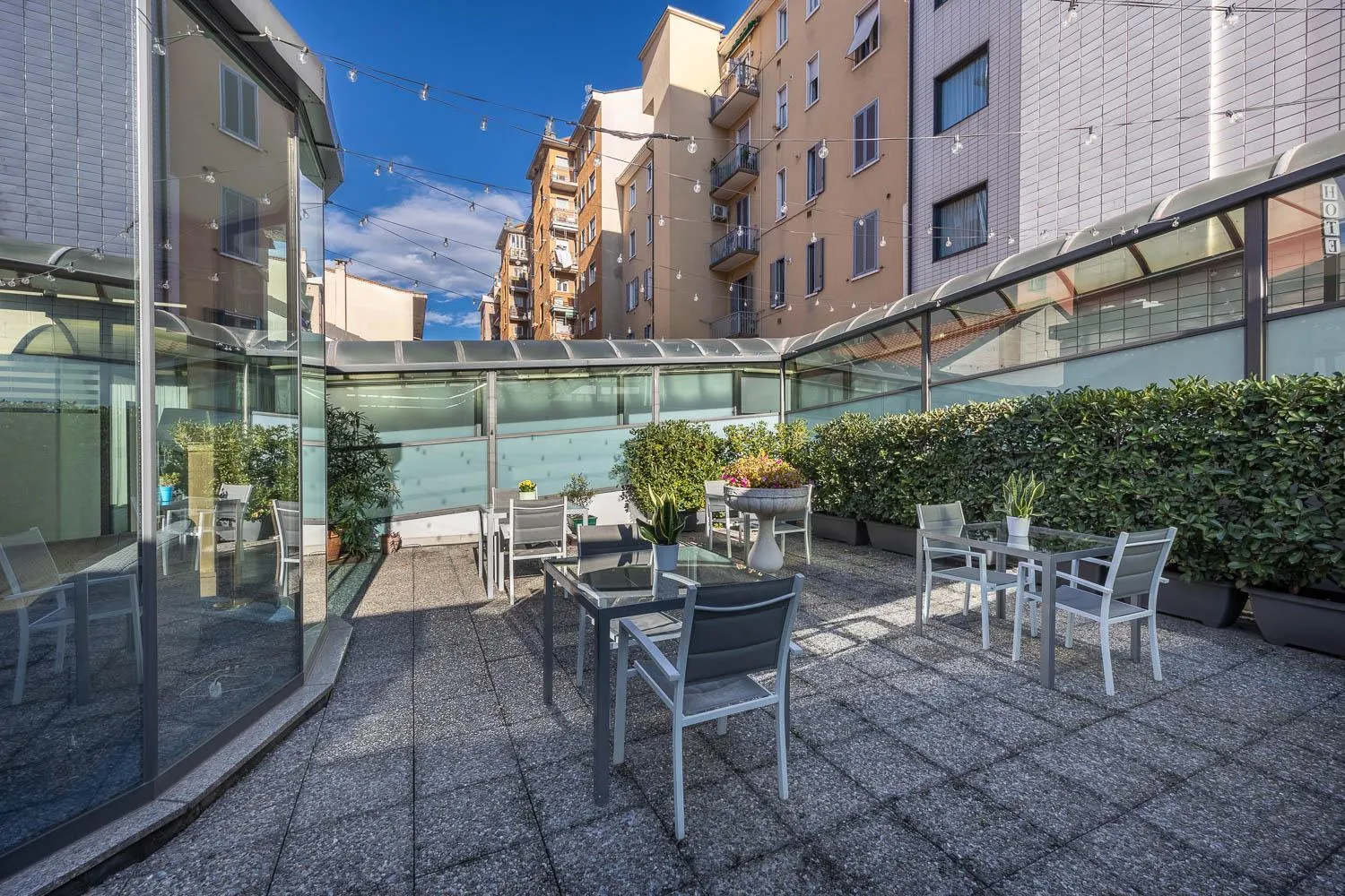 Garden in iH Hotels Milano St. John