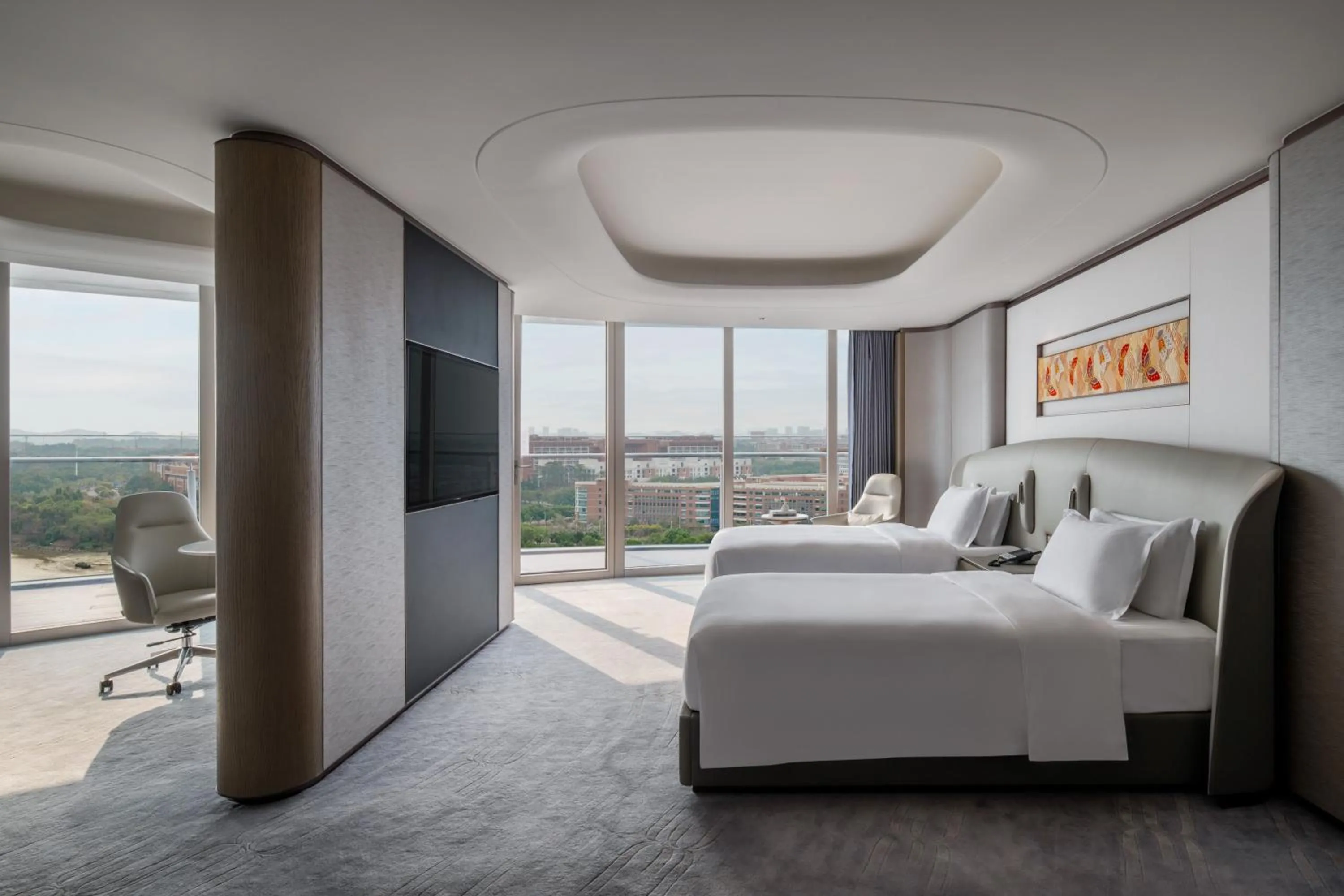 TV and multimedia, Bed in Vignette Collection The Xanadu Guangzhou, an IHG Hotel