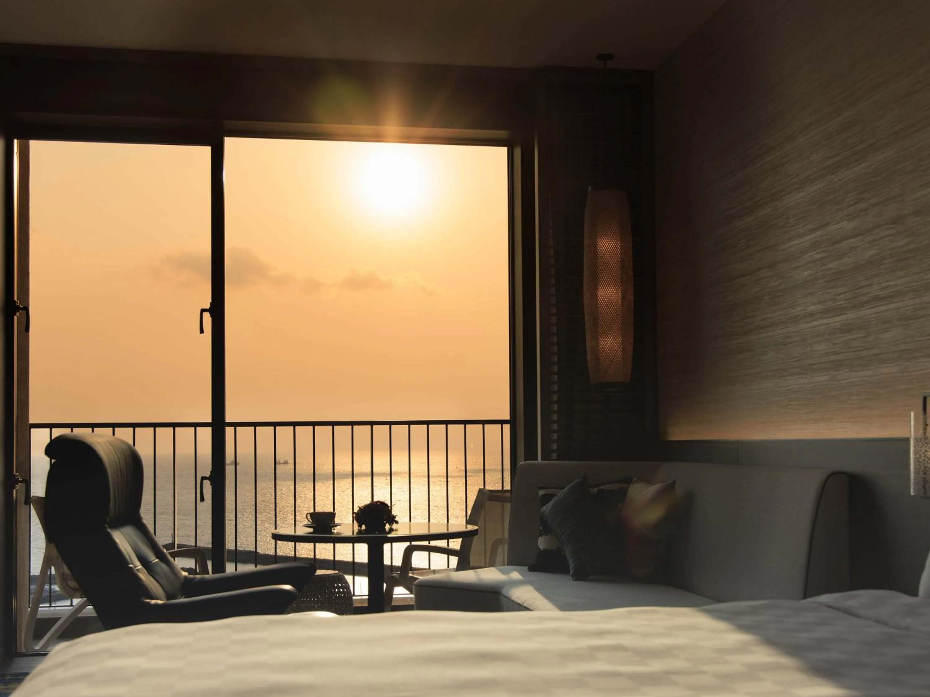 Bed in Okinawa Prince Hotel Ocean View Ginowan