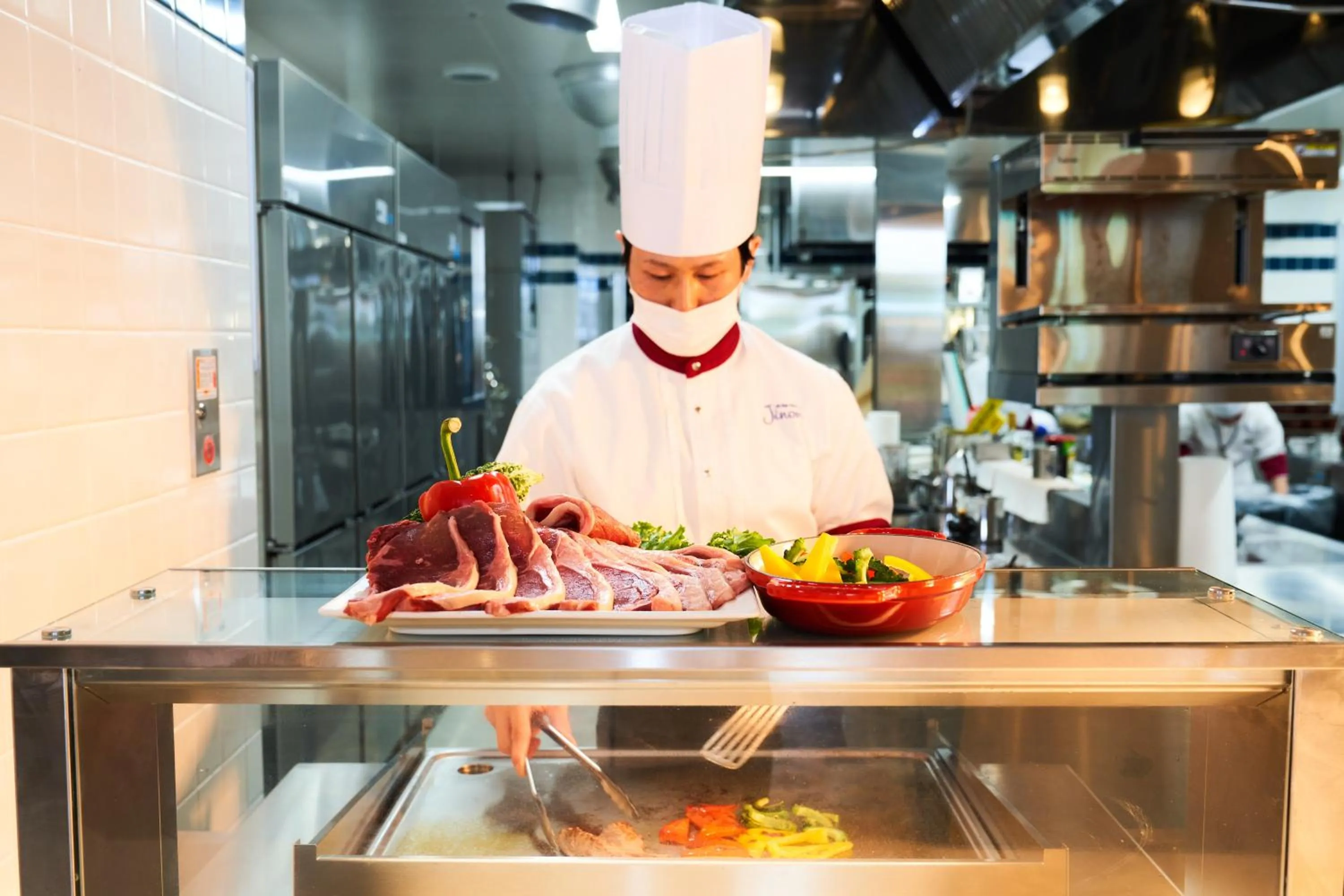 Staff in Okinawa Prince Hotel Ocean View Ginowan