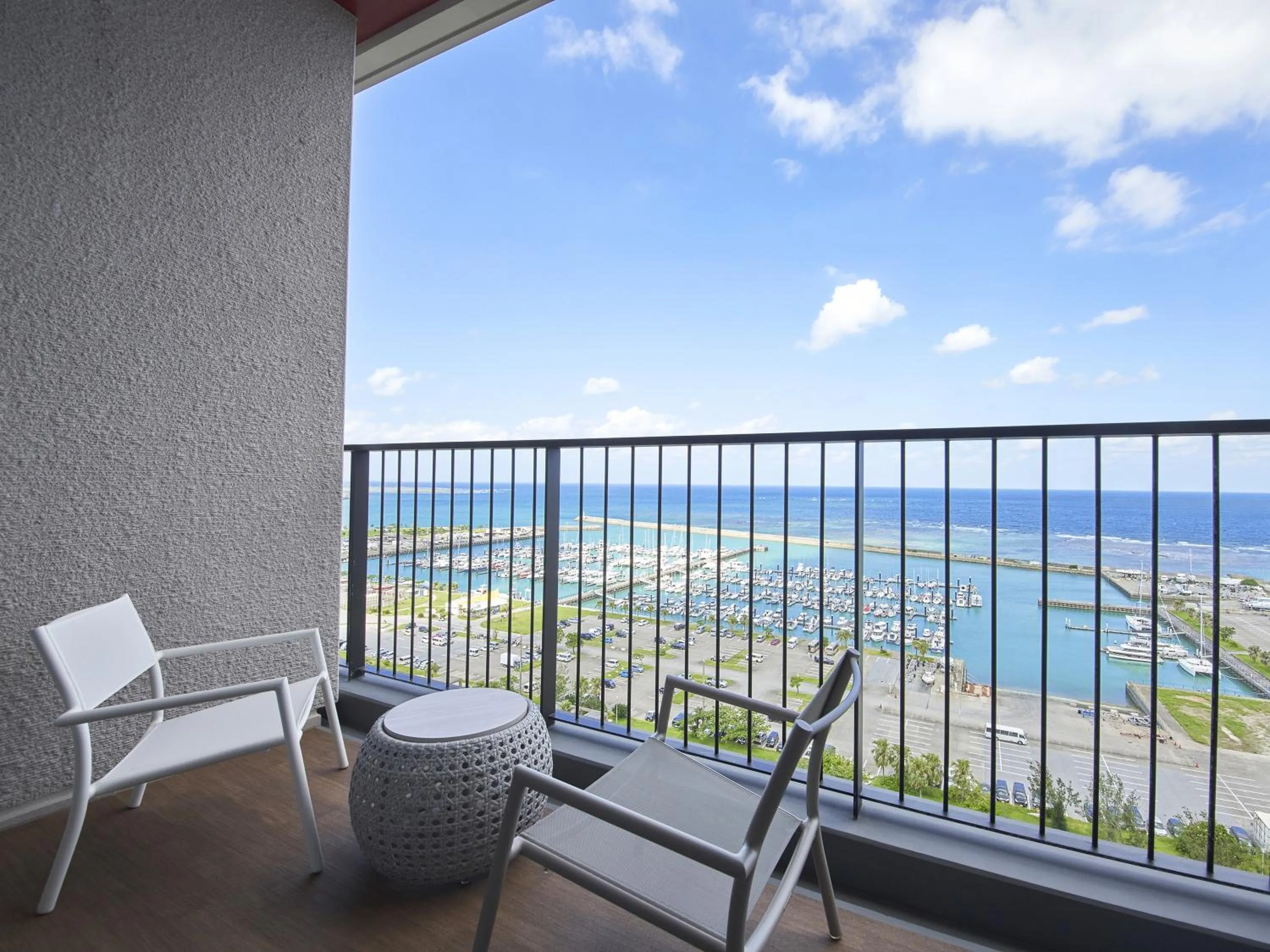 Balcony/Terrace in Okinawa Prince Hotel Ocean View Ginowan