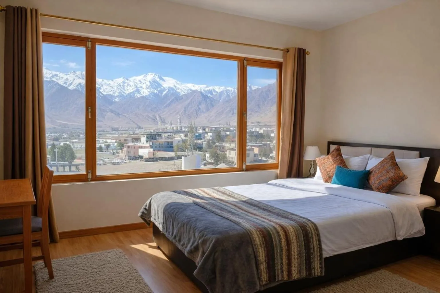 Bed in Hotel Malik Residency