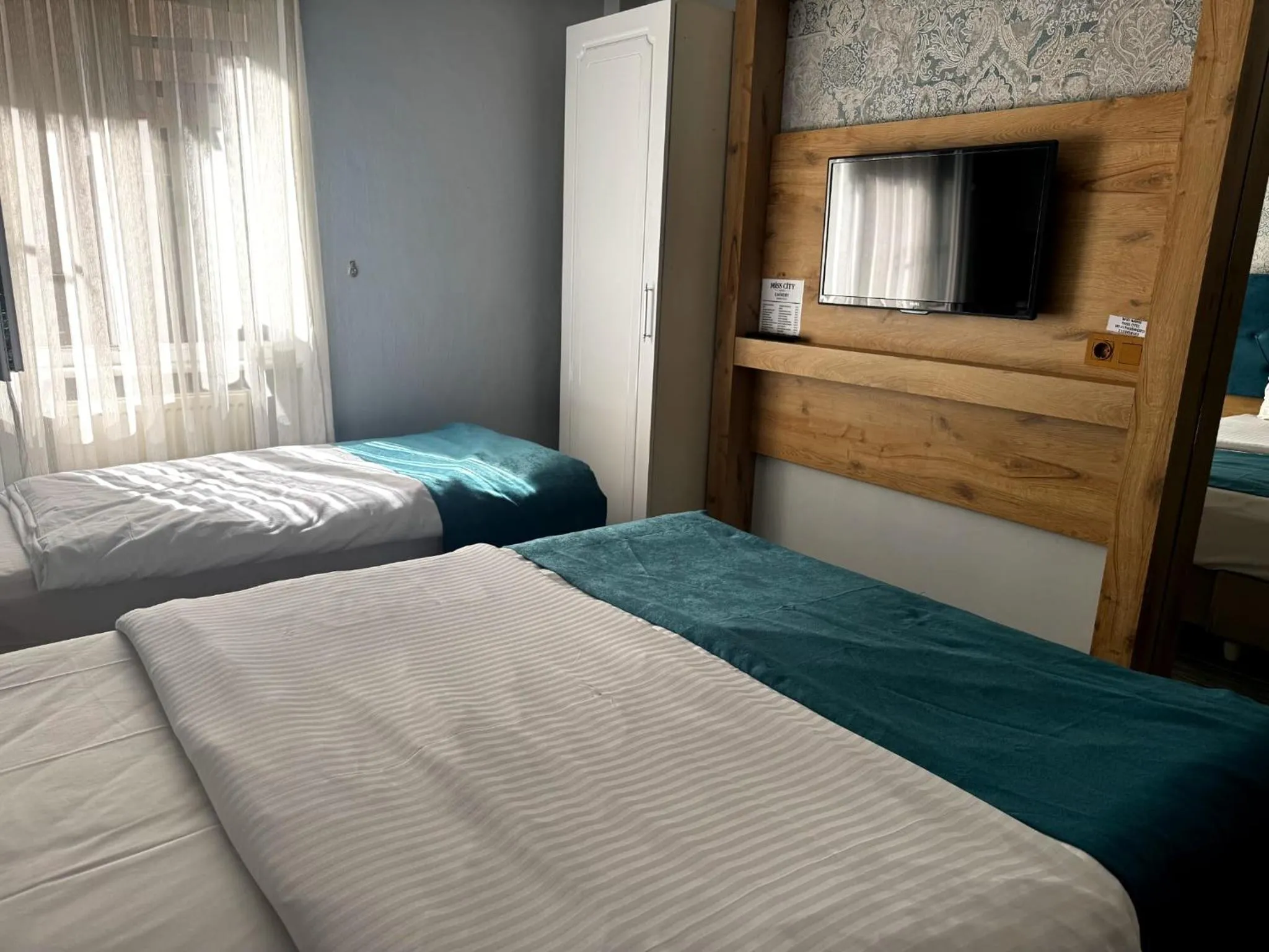 Bed in Miss City Hotel Taksim