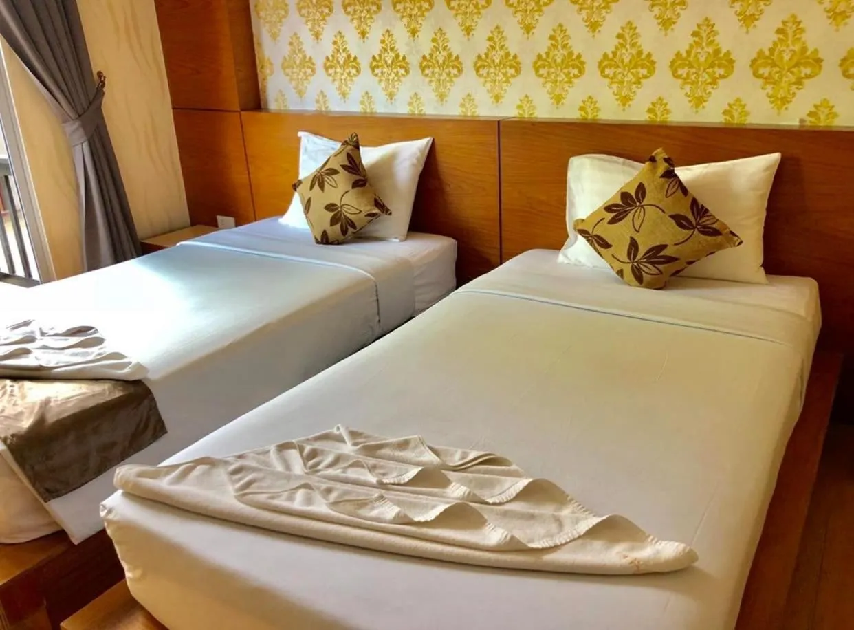 Bed in Andaman Resort