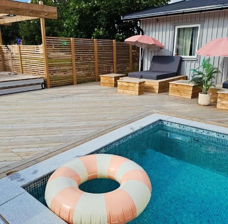 Swimming pool in Hotell Gästis Tierp