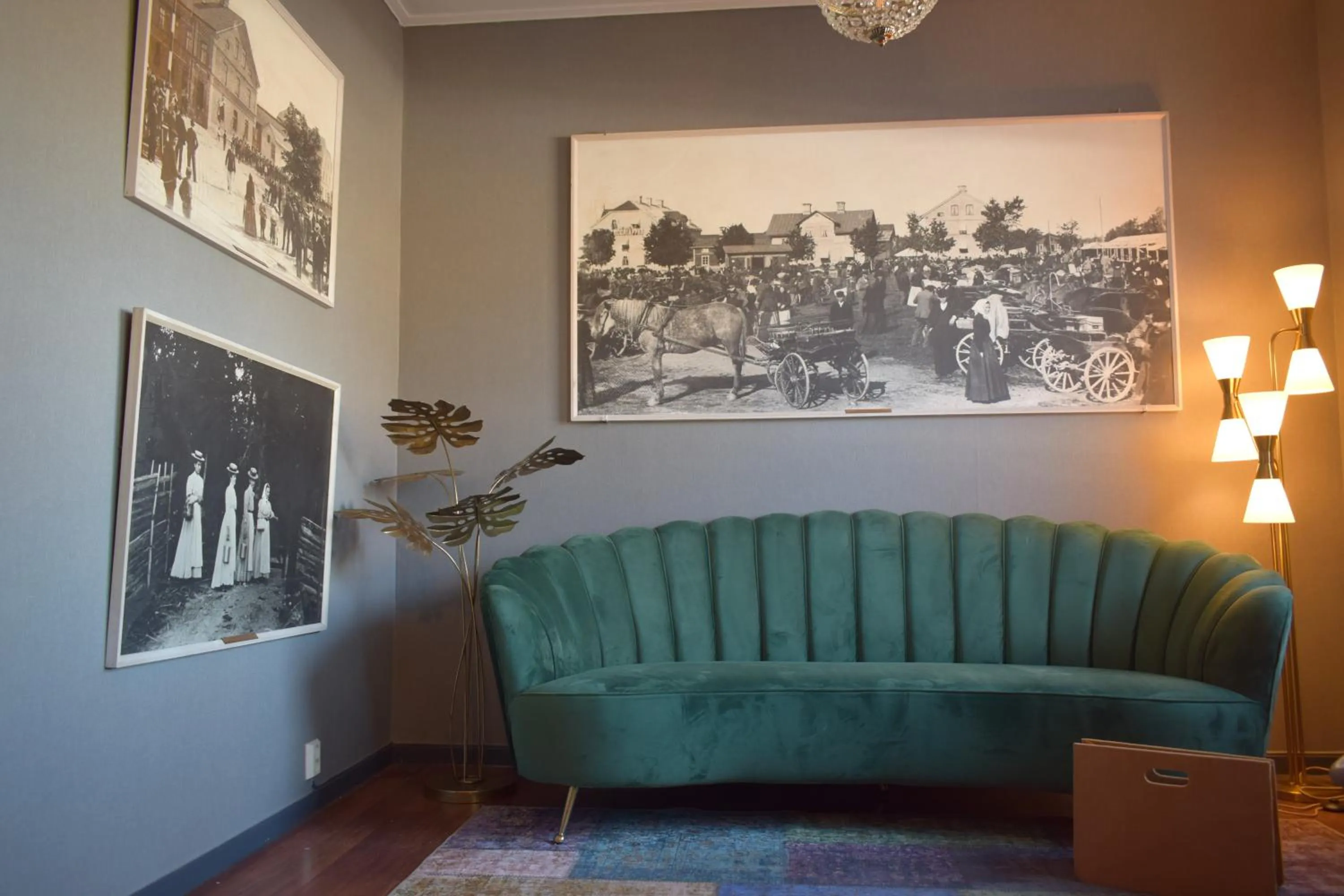 Lobby or reception in Hotell Gästis Tierp