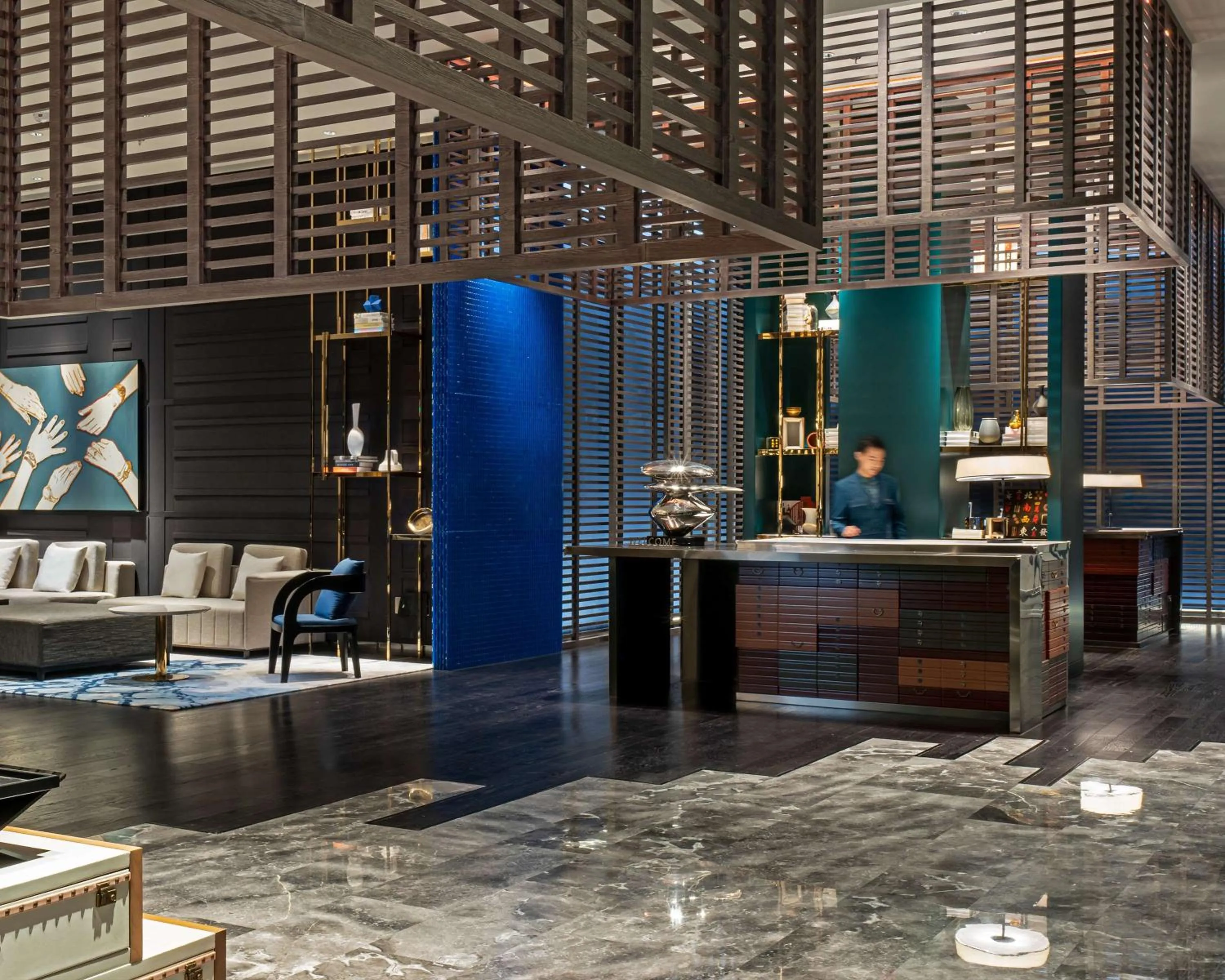 Lobby or reception in Hyatt Centric Lakeside Ningbo