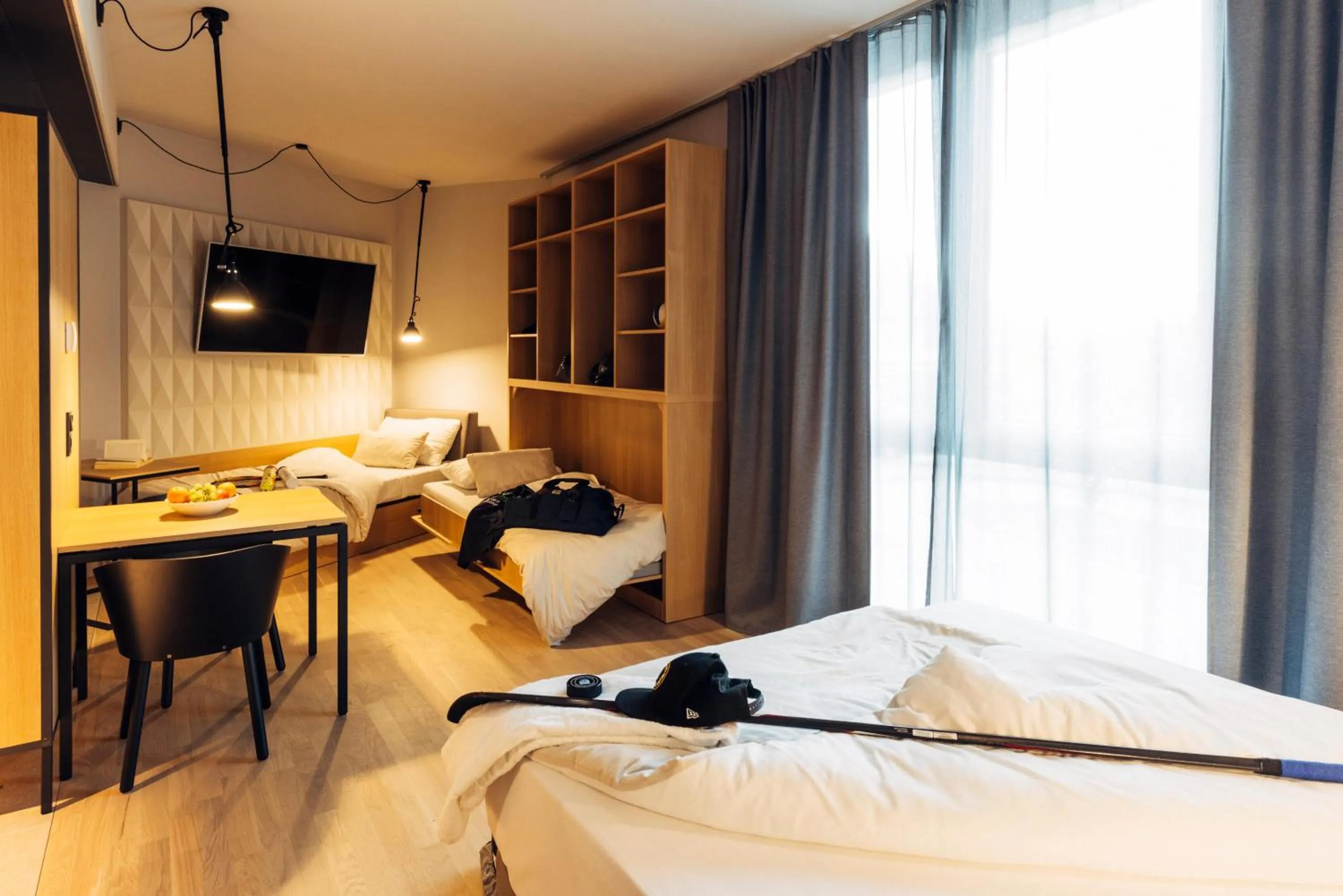 Photo of the whole room, Bed in harry's home Telfs hotel & apartments