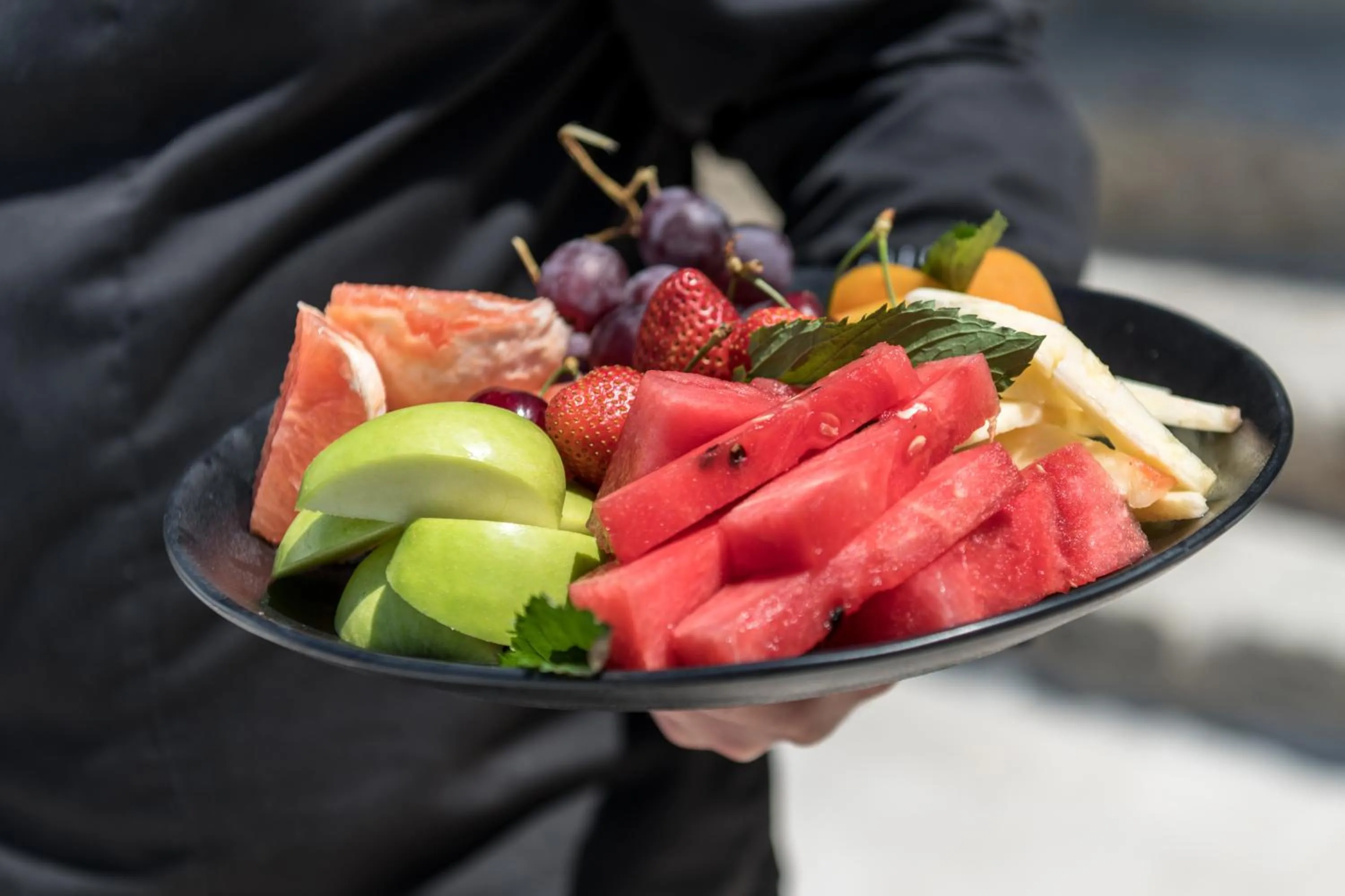 Food in Arocaria Mykonos