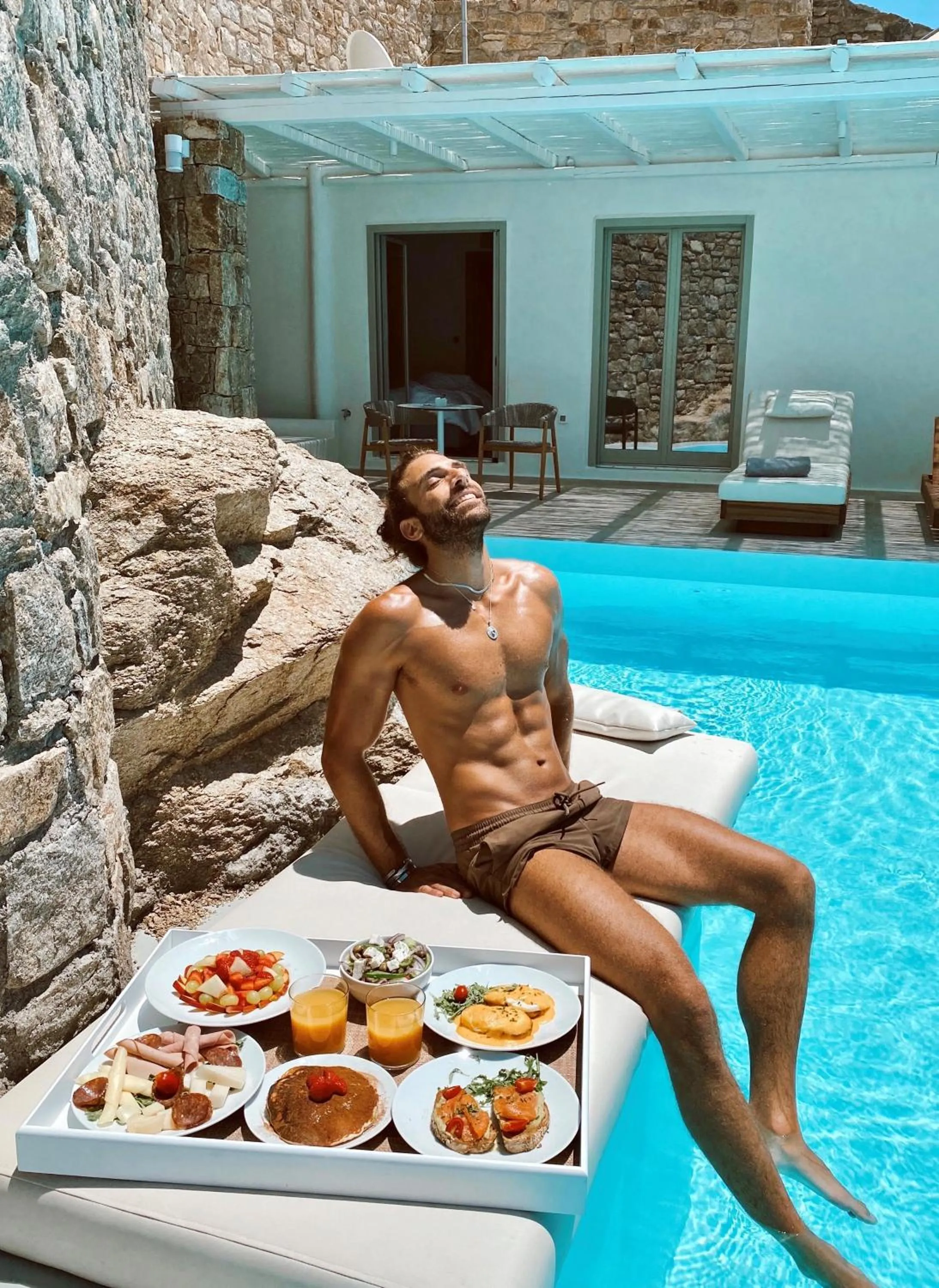 People in Arocaria Mykonos