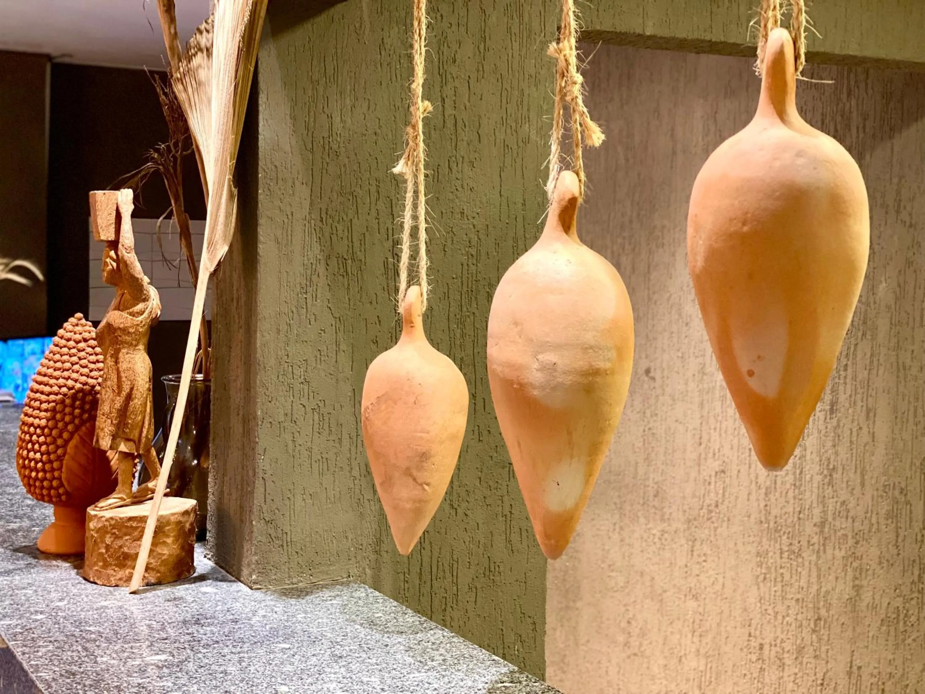 Decorative detail in Kastel Jampa Hotel