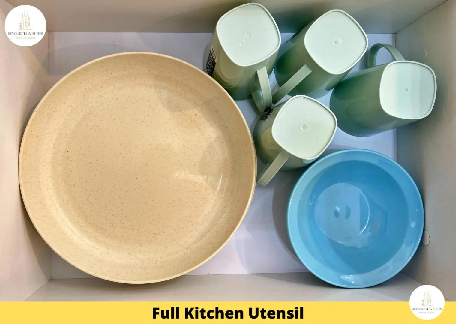 kitchen in Revo Hotel & Suites Kuala Lumpur Bukit Jalil by The Cynefin